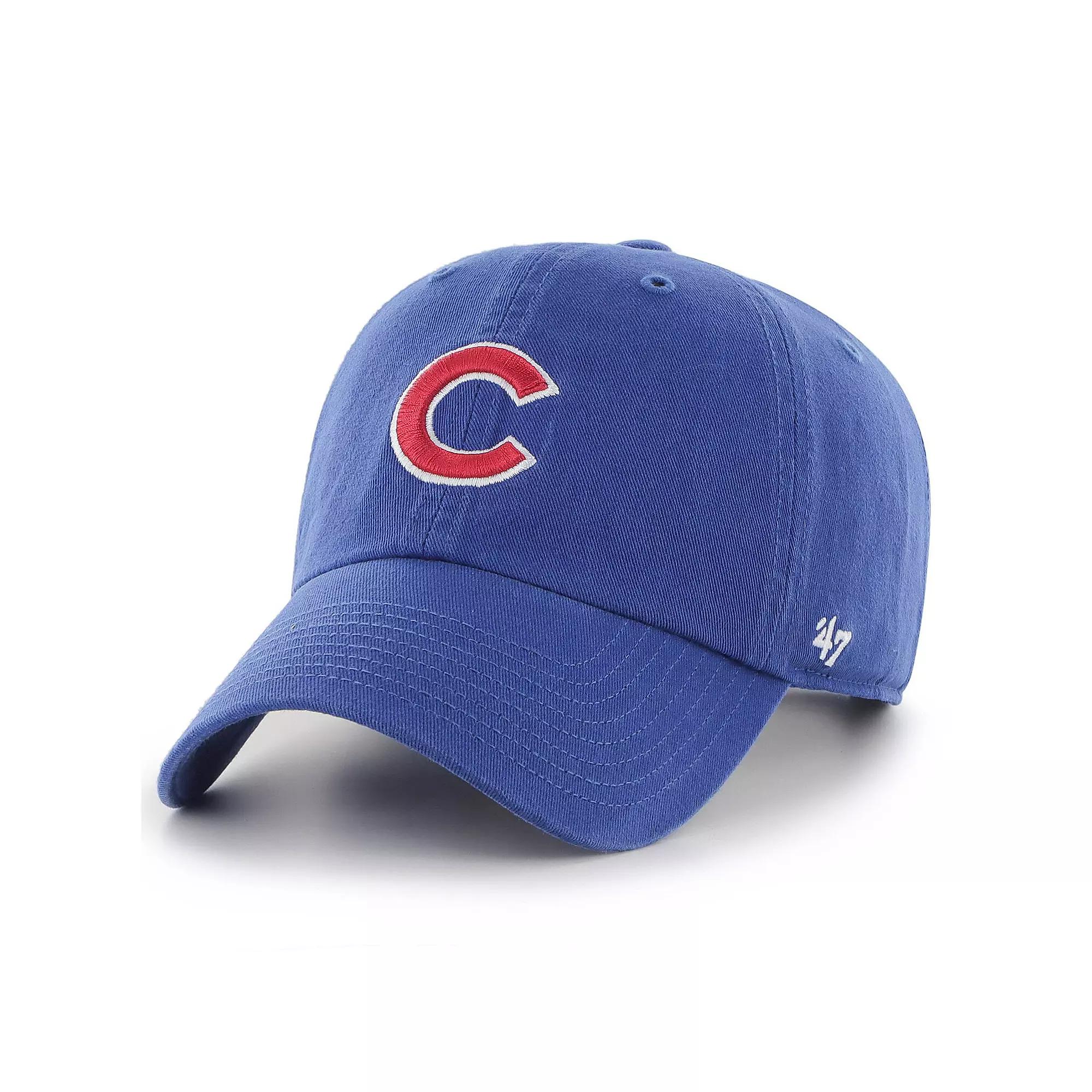 Men's '47 Royal Chicago Cubs Heritage Clean Up Adjustable Hat, Blue Product Image