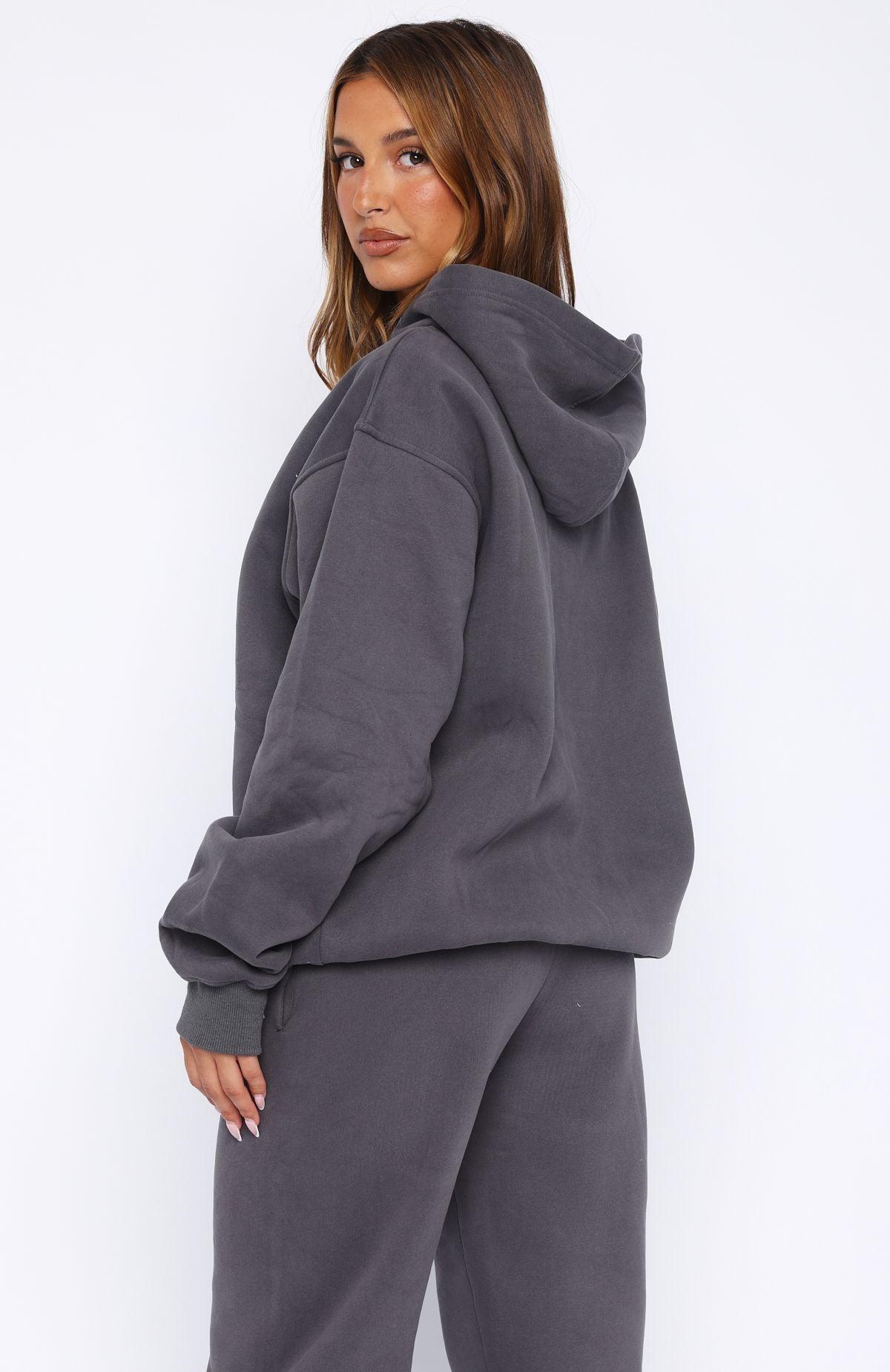 Core Classic Oversized Hoodie Volcanic Product Image