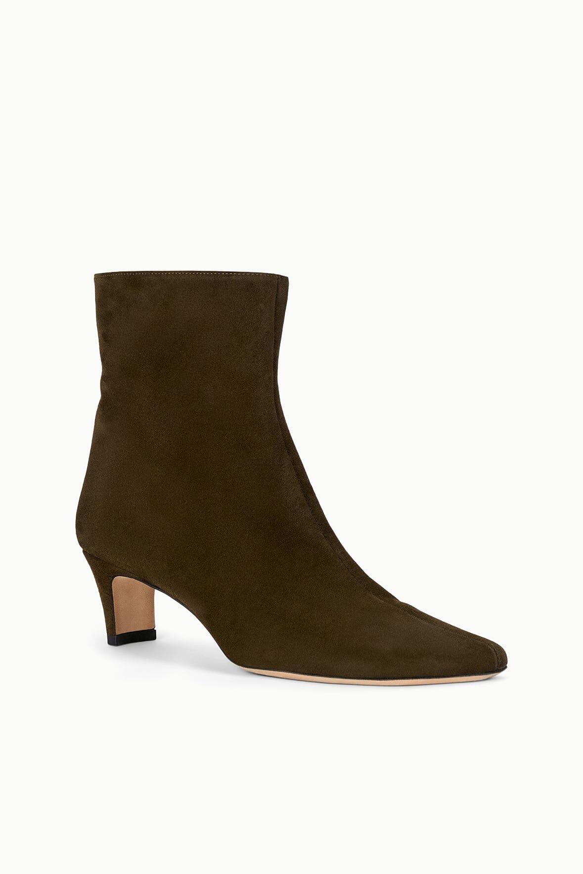 WALLY ANKLE BOOT | TRUFFLE SUEDE Product Image