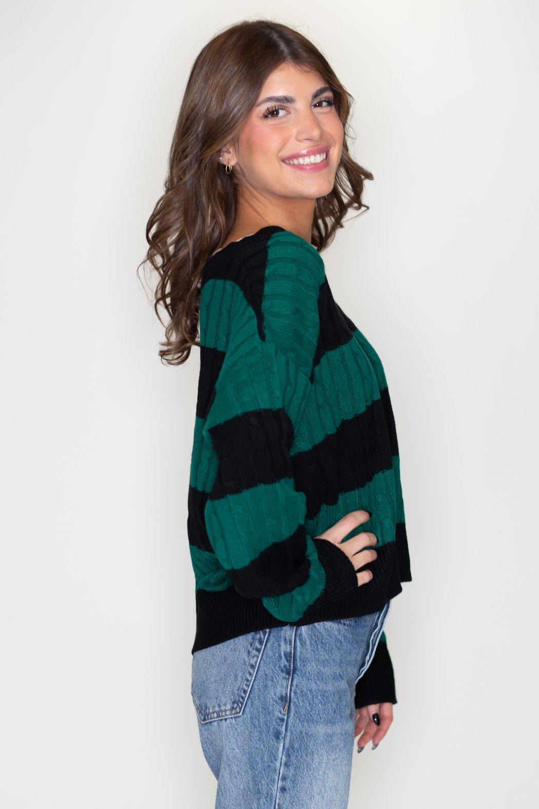 Cable Knit Sweater Product Image