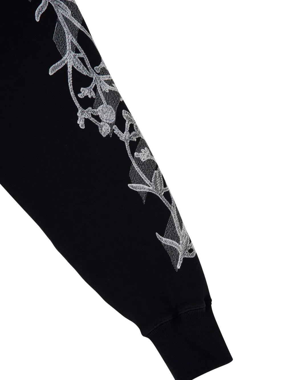 floral-print hoodie Product Image