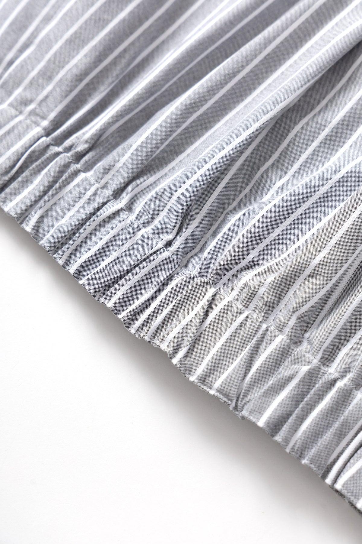 Blacksmith - Striped 50's Blouson - Grey Product Image