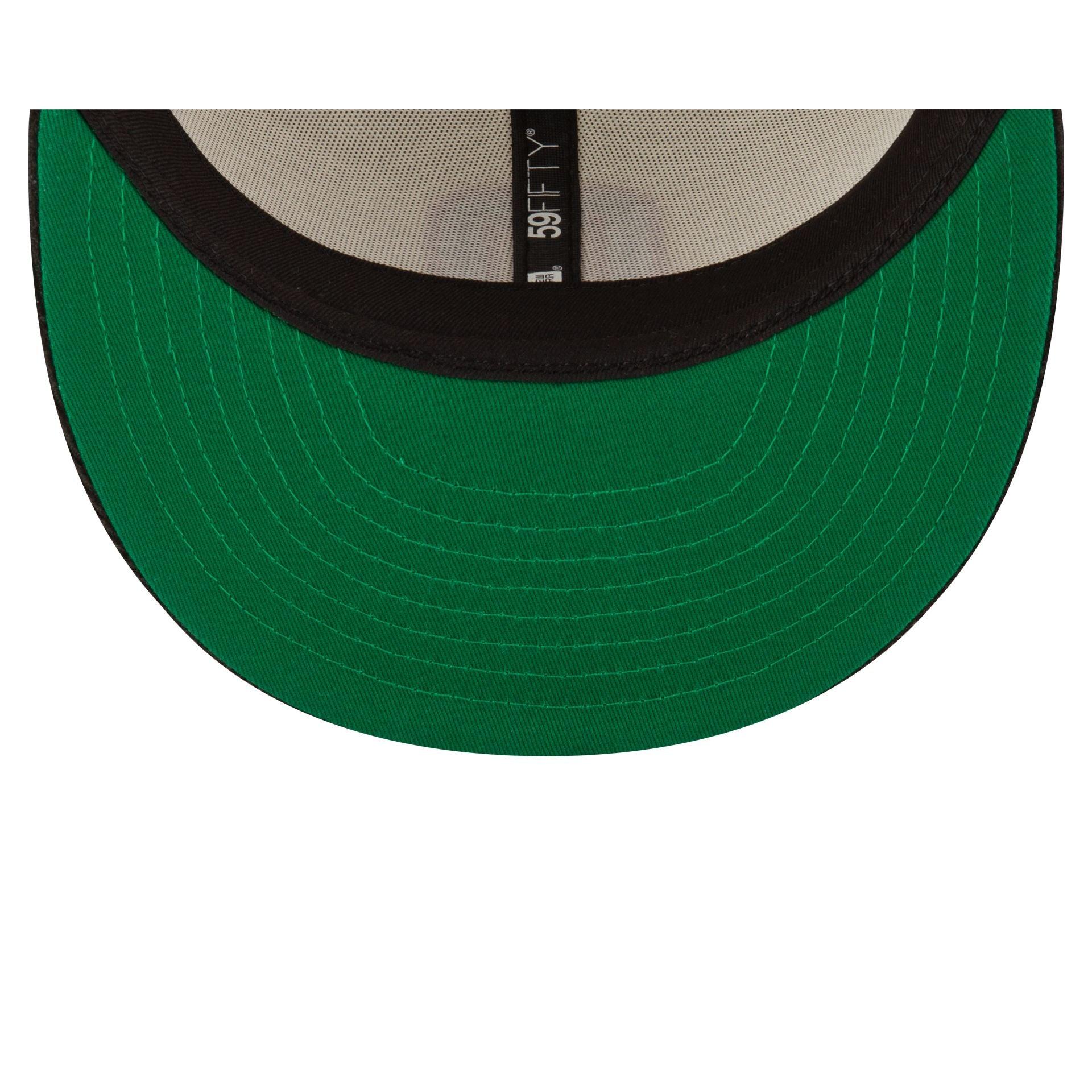 Mexico Baseball Chrome Black Corduroy 59FIFTY Fitted Hat Male Product Image