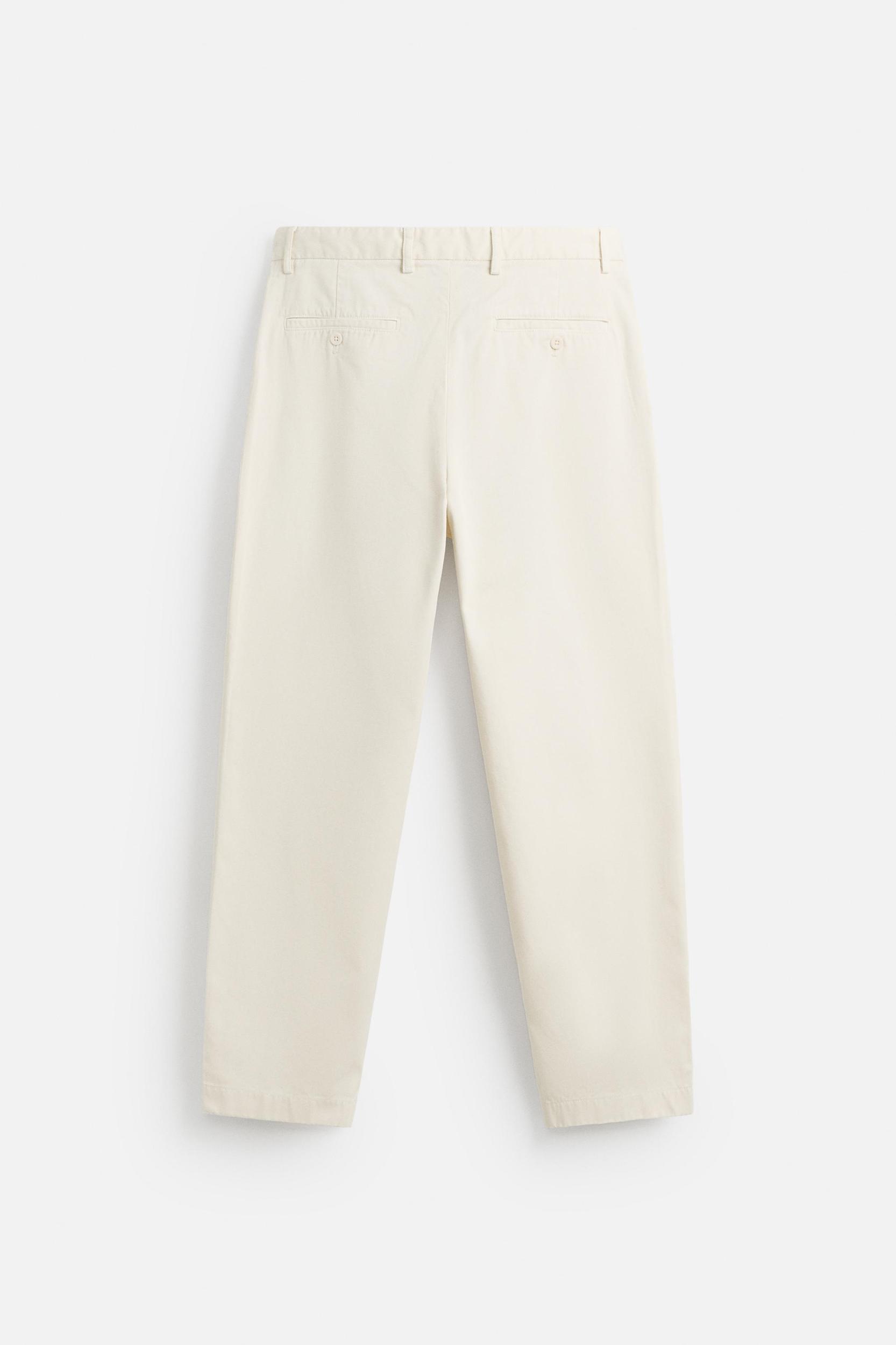 TWILL CHINO PANTS Product Image