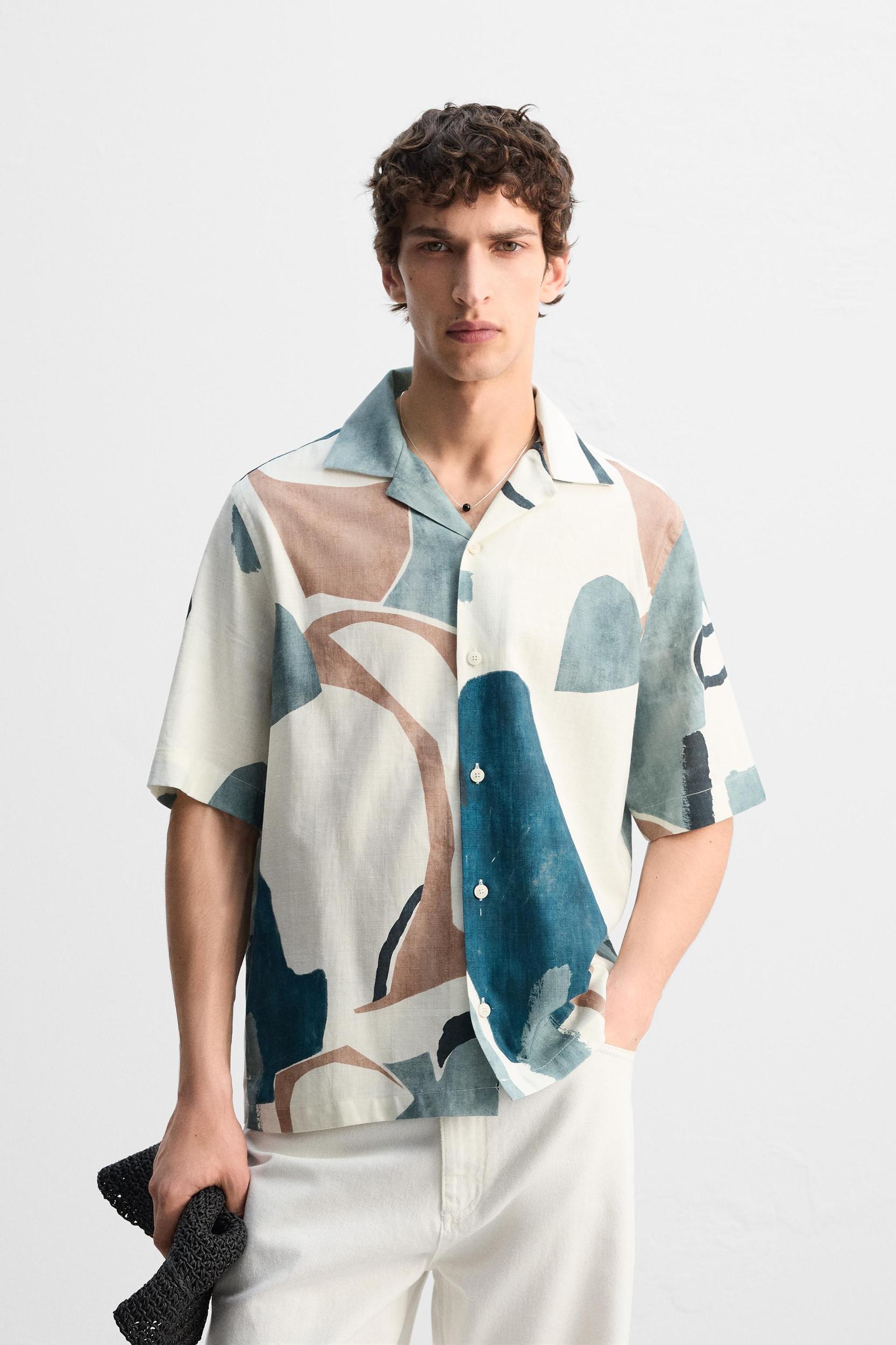 ABSTRACT PRINT SHIRT Product Image