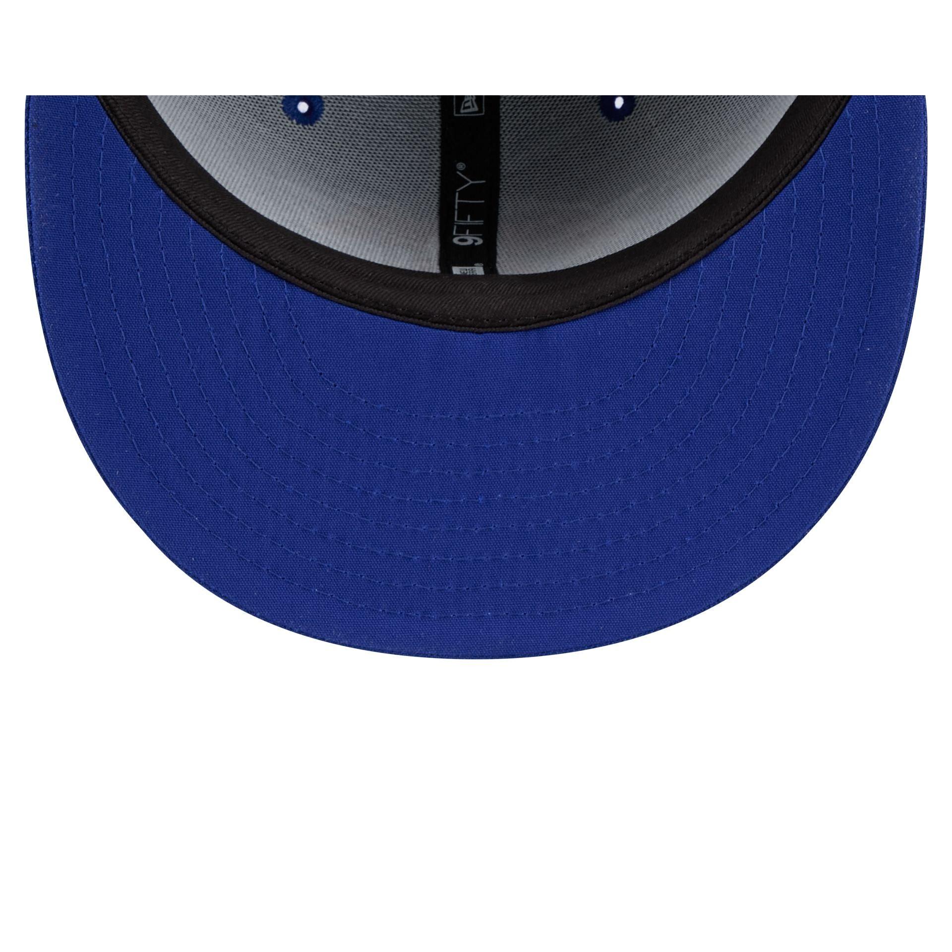 Alpha Industries x New York Knicks Blue 9FIFTY Snapback Hat Male Product Image