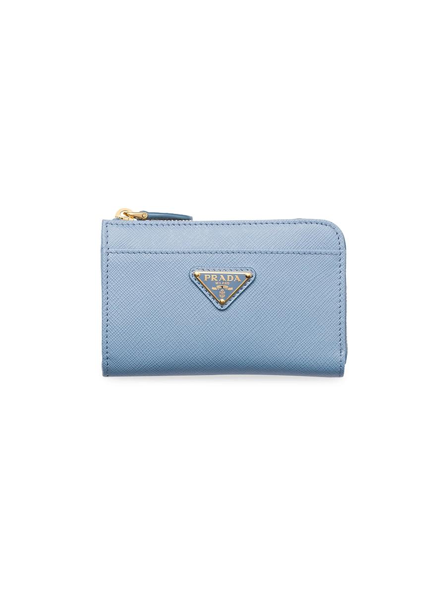 Womens Saffiano Keychain Card Case Product Image