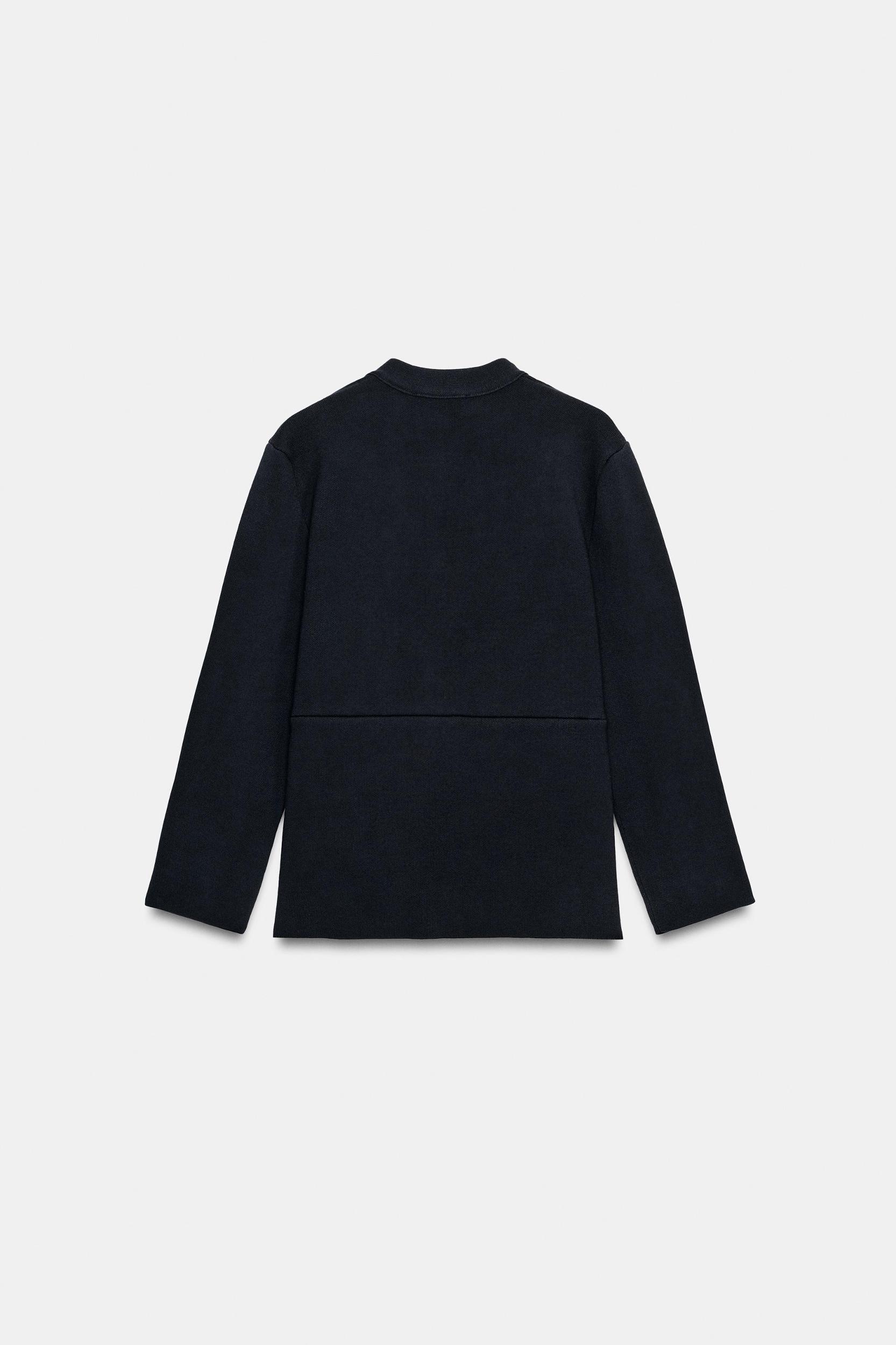 GOLD BUTTON PEPLUM CARDIGAN Product Image