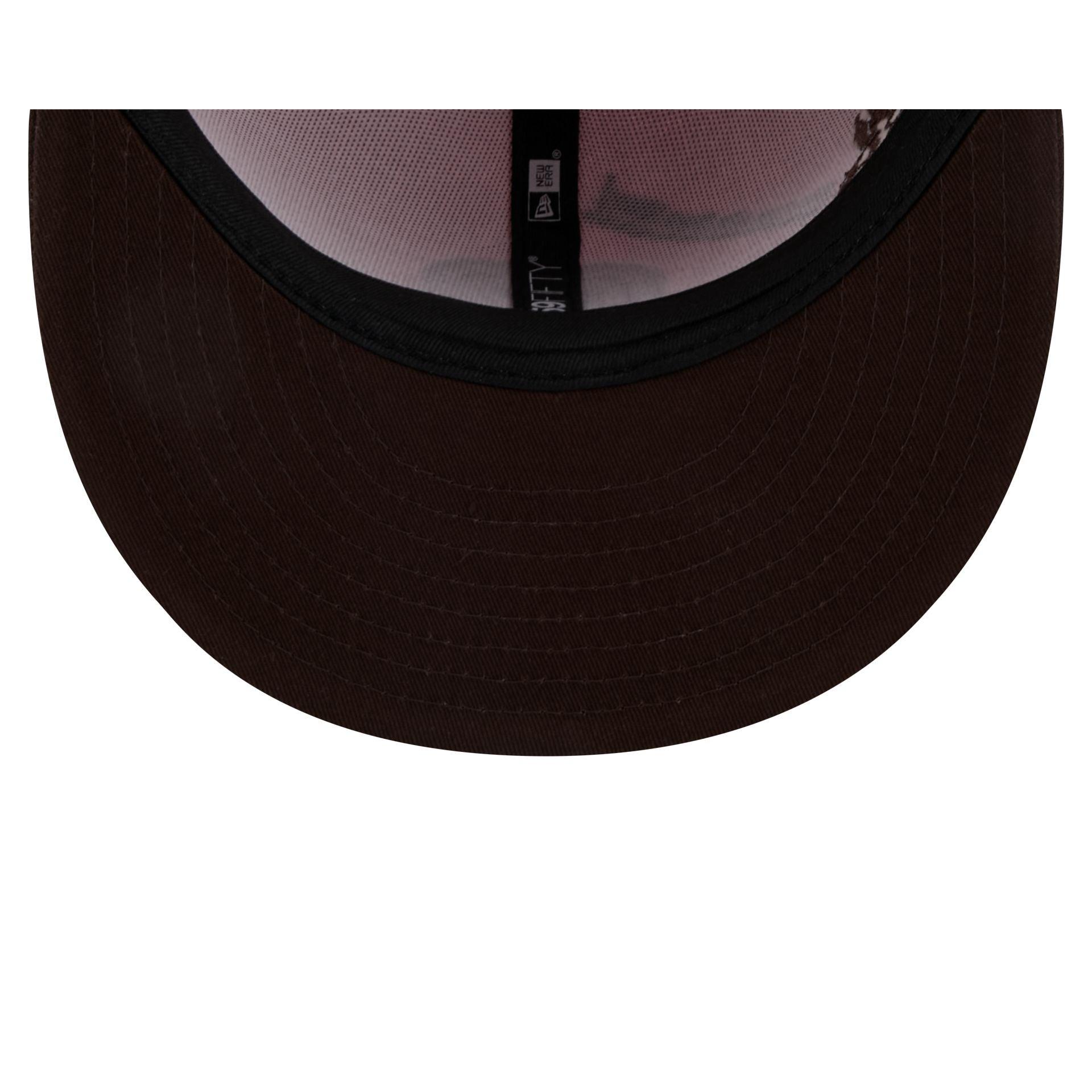 Mexico Baseball New Era Anniversary Logos Pink 59FIFTY Fitted Hat Male Product Image