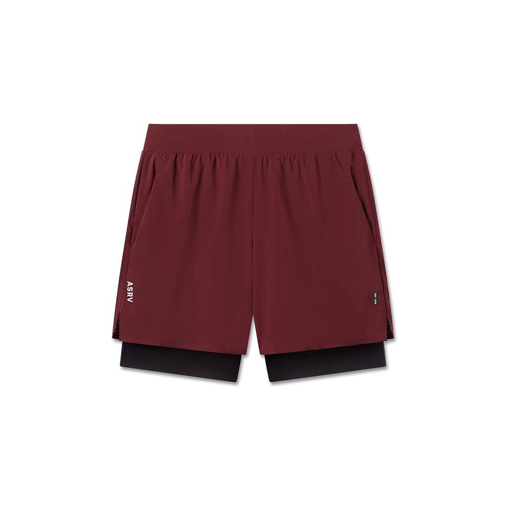 1028. Aerotex™ Bonded 7" Liner Short - Crimson Male Product Image