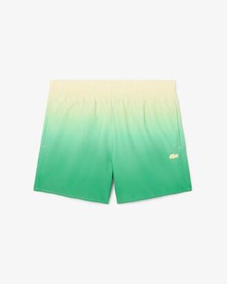 Short Ombré Print Swim Trunks Product Image