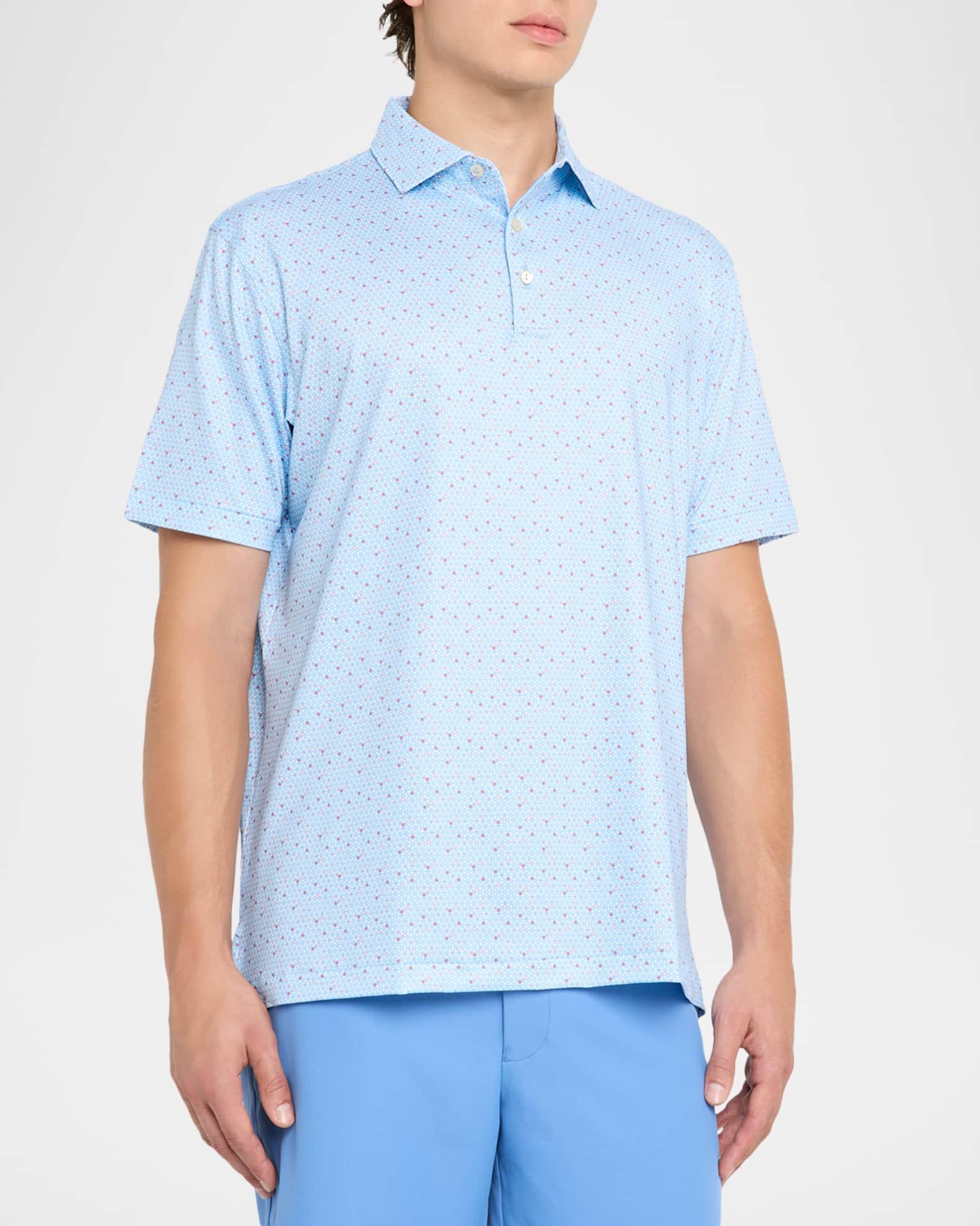 Men's Costanzo Geo Performance Jersey Polo Product Image