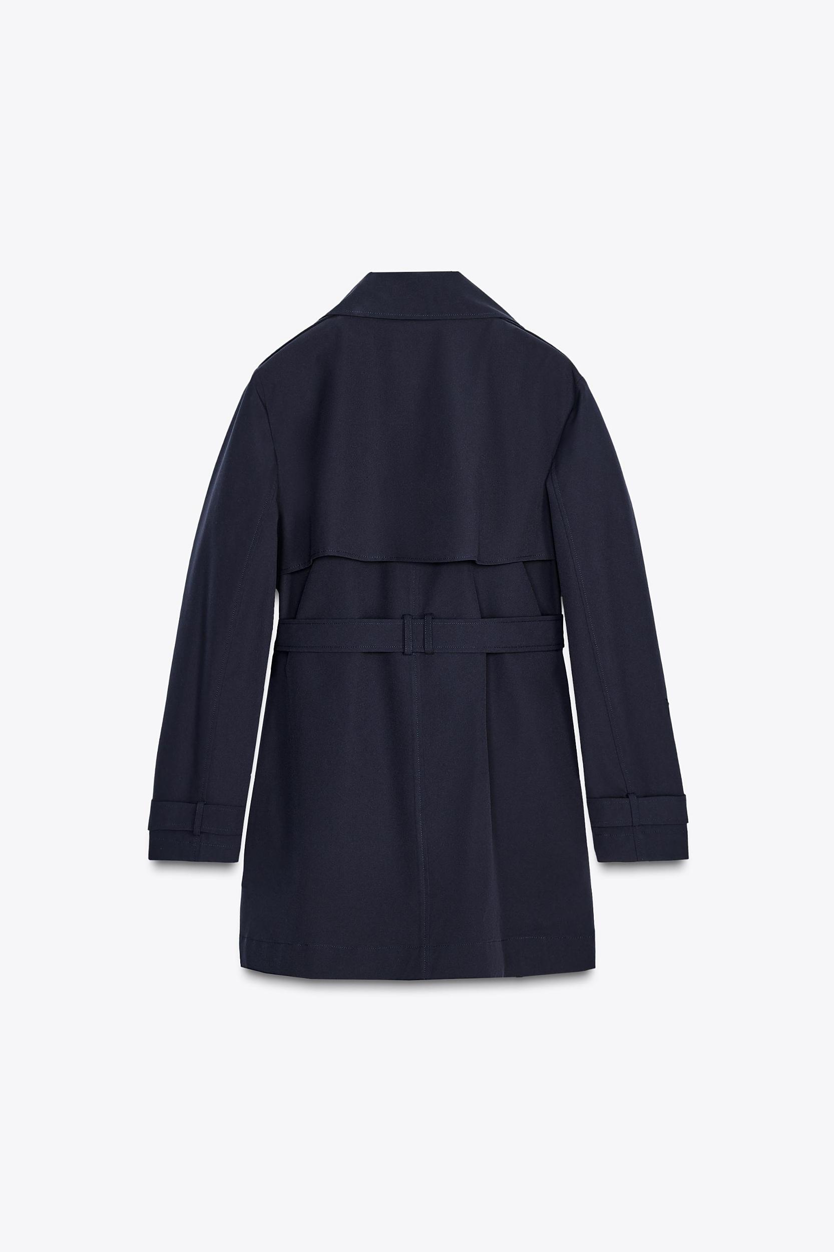 BELTED MIDI TRENCH COAT Product Image