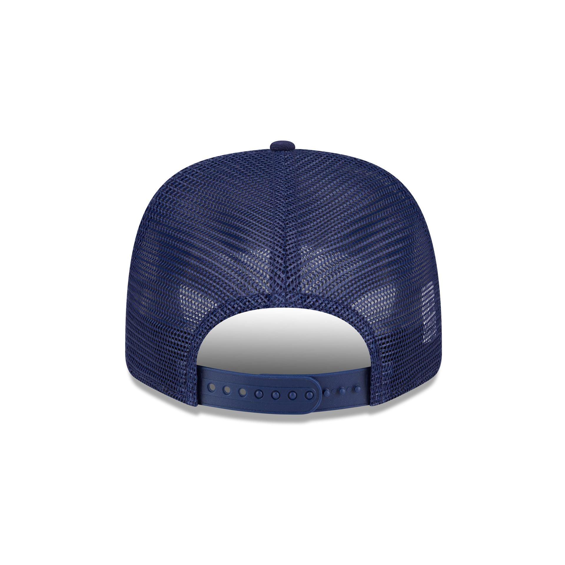 Columbus Blue Jackets Simple 9SEVENTY Trucker Hat Male Product Image