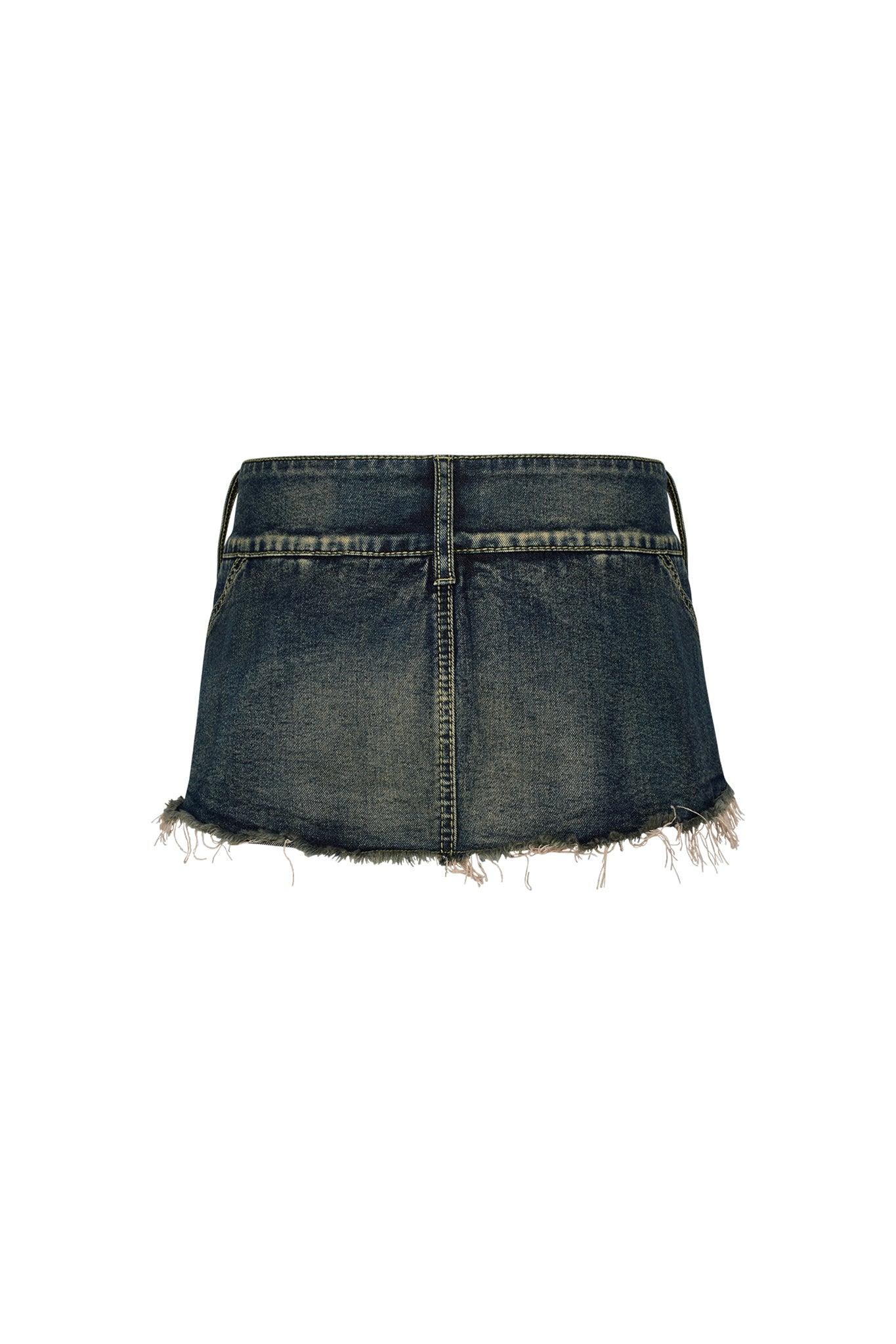 NYKKO SKORT - BLUE : DENIM BLUE Product Image