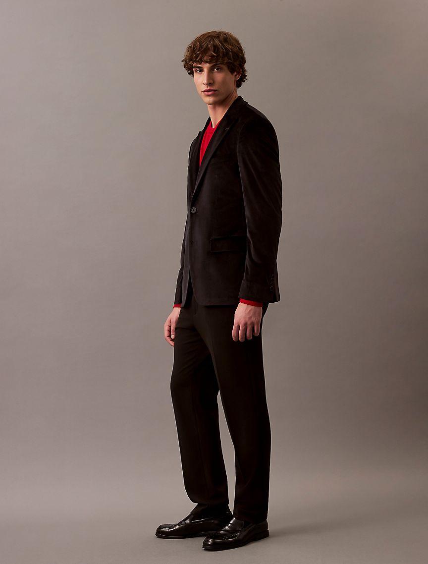 Velvet Slim Blazer Product Image