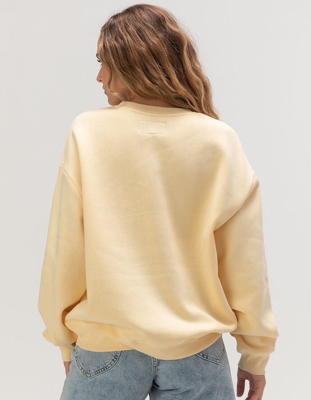 STRAWBERRY SHORTCAKE Womens Crewneck Sweatshirt - YELLOW Product Image