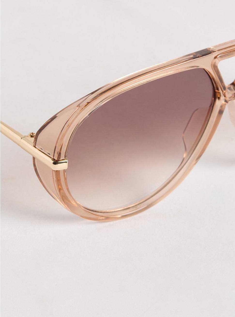 Rounded Aviator Sunglasses Product Image