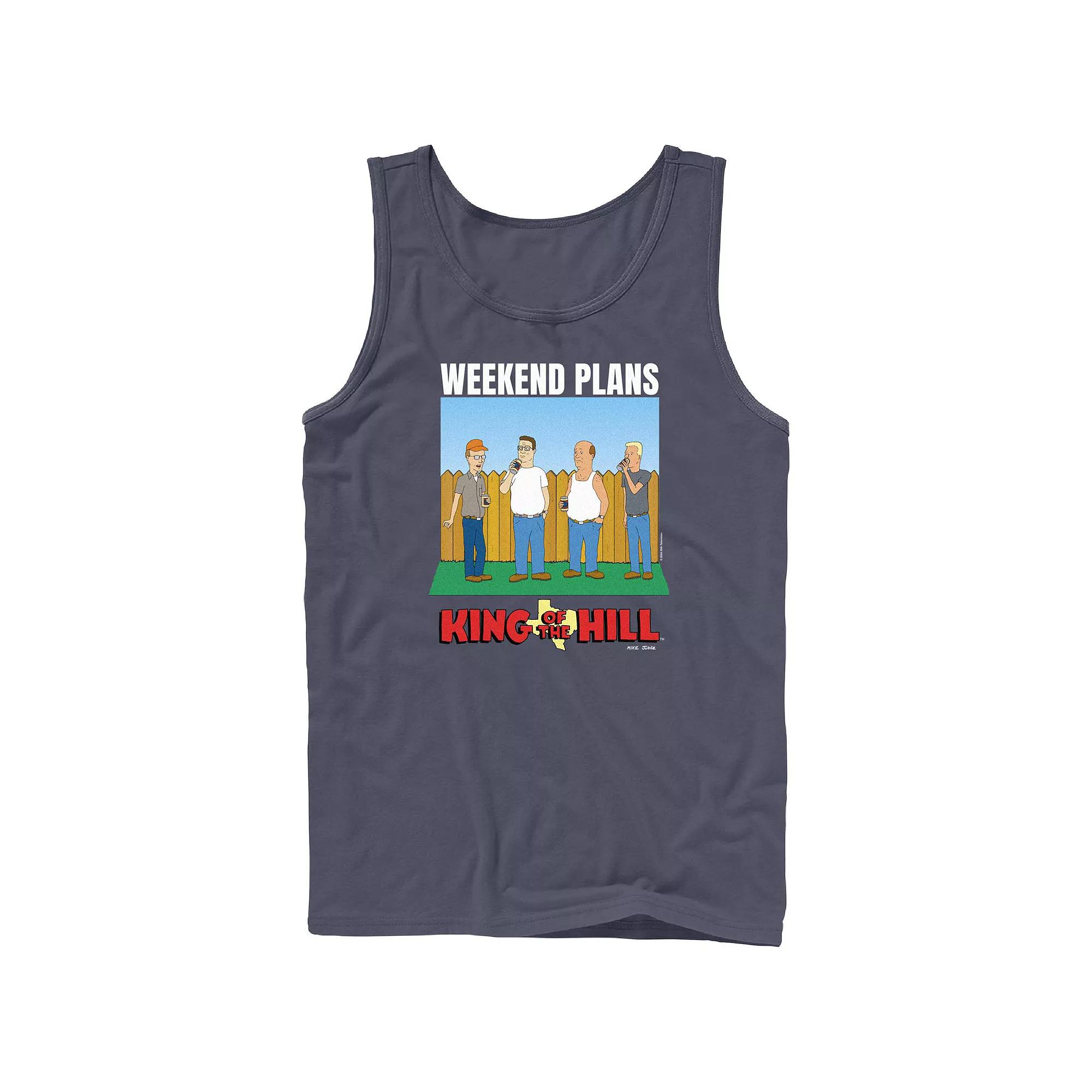 Men's King Of The Hill Weekend Plans Graphic Tank,  Product Image