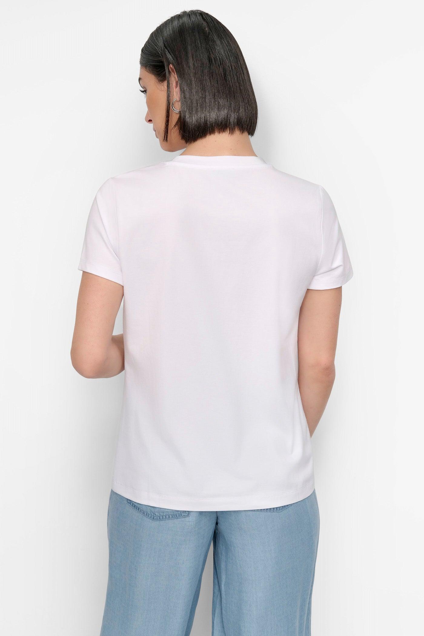 FIFTH AVE EMBELLISHED GRAPHIC TEE Product Image