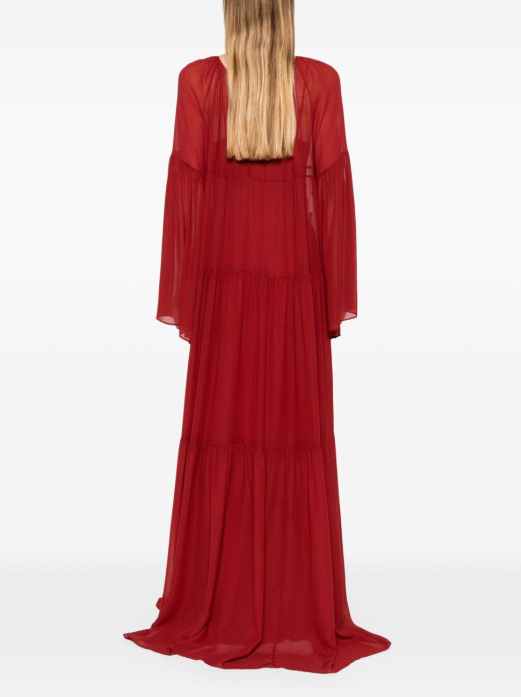 Philosophy di Lorenzo Serafini Red Evening Gown Product Image