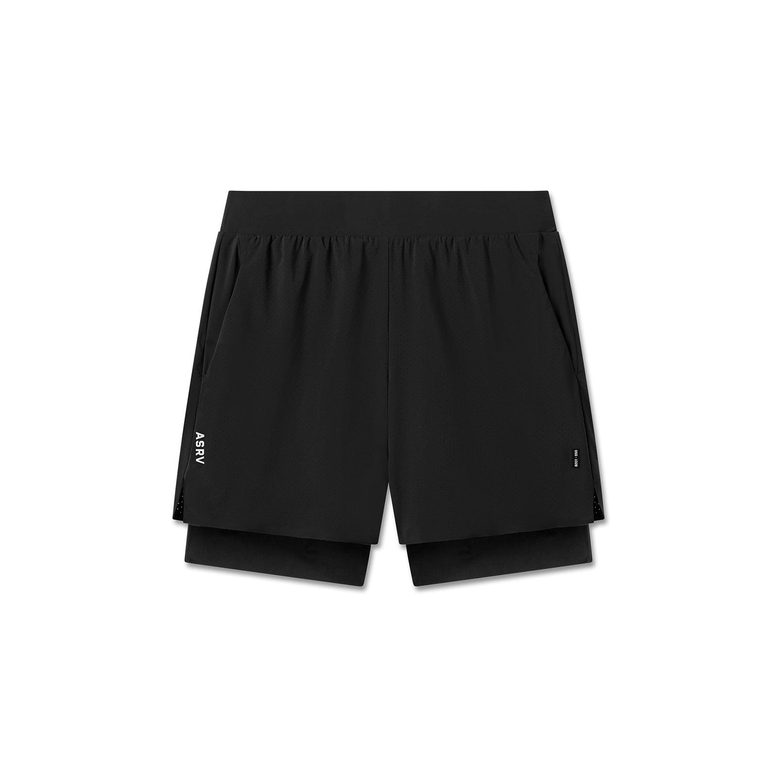 1028. Aerotex™ Bonded 7" Liner Short - Crimson Male Product Image