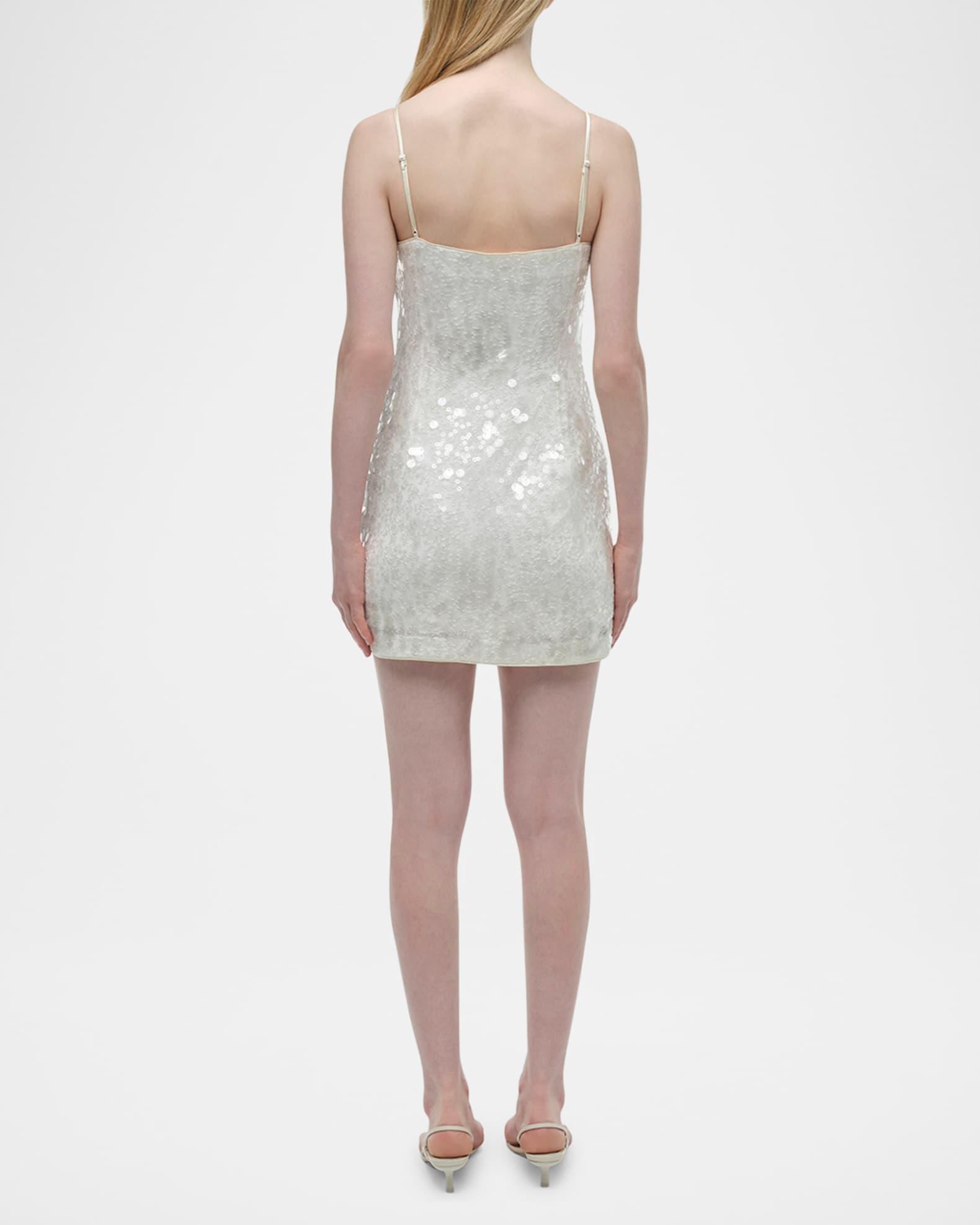 Lollie Sequined Sleeveless Mini Dress Product Image