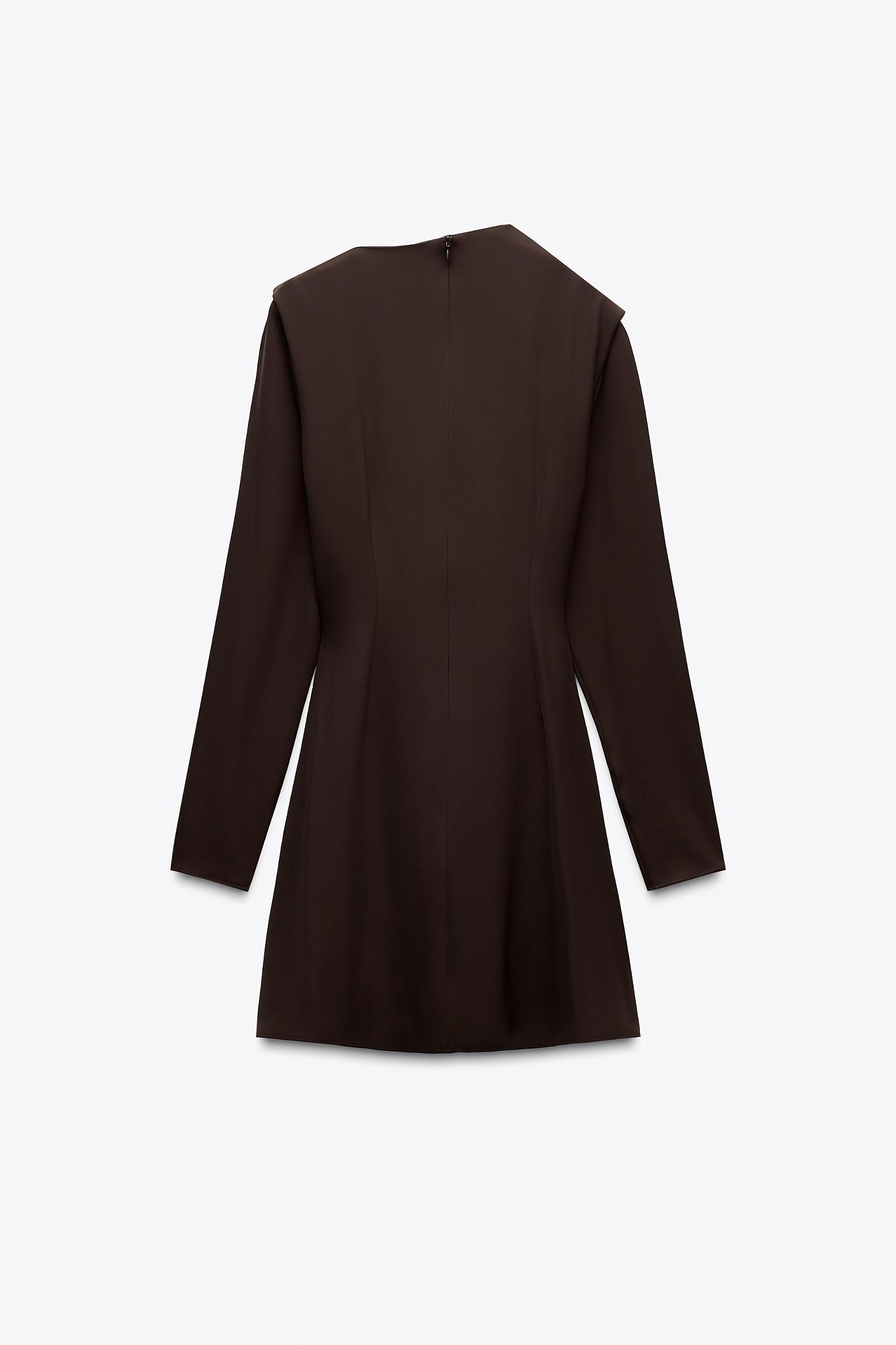 DRAPED MINI DRESS Product Image