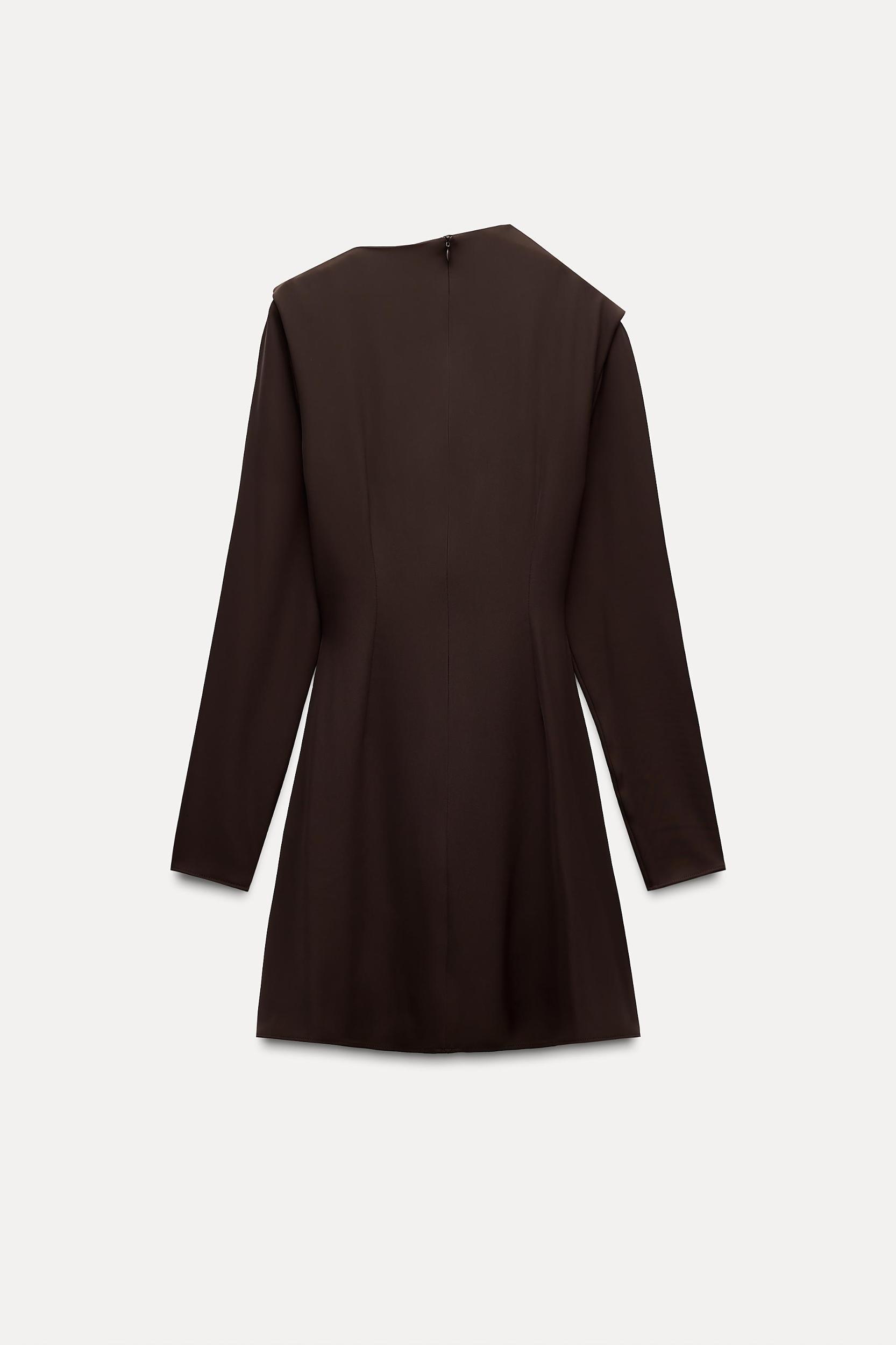 DRAPED MINI DRESS Product Image