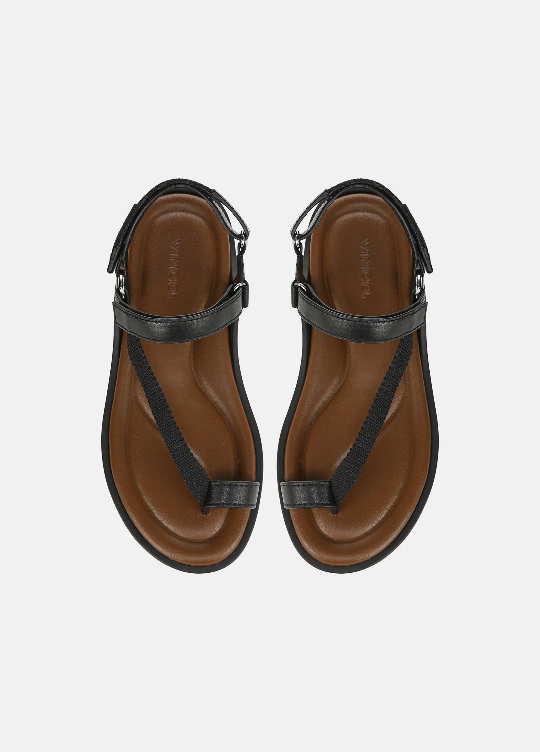 Summer Leather & Canvas Sandal Product Image