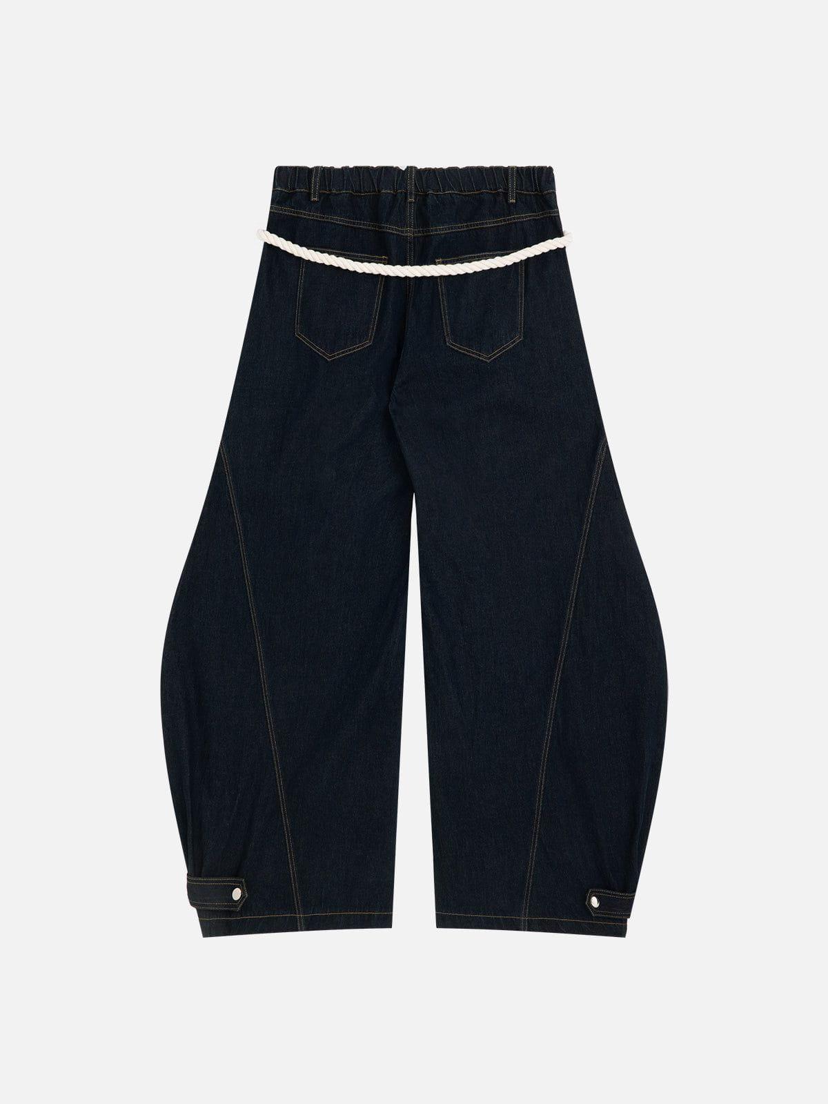 Aelfric Eden Drawstring Waist Super Baggy Jeans Product Image