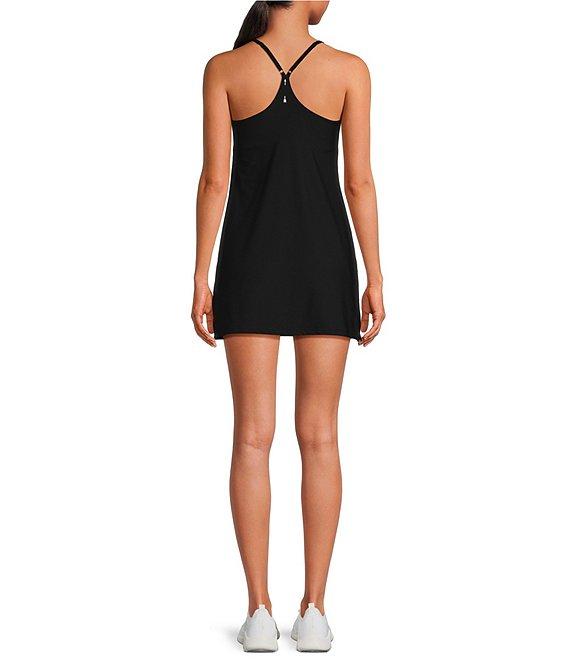 The Upside Peached Brooklyn Sleeveless Scoop Neck Moisture Wicking Pull-On Dress Product Image
