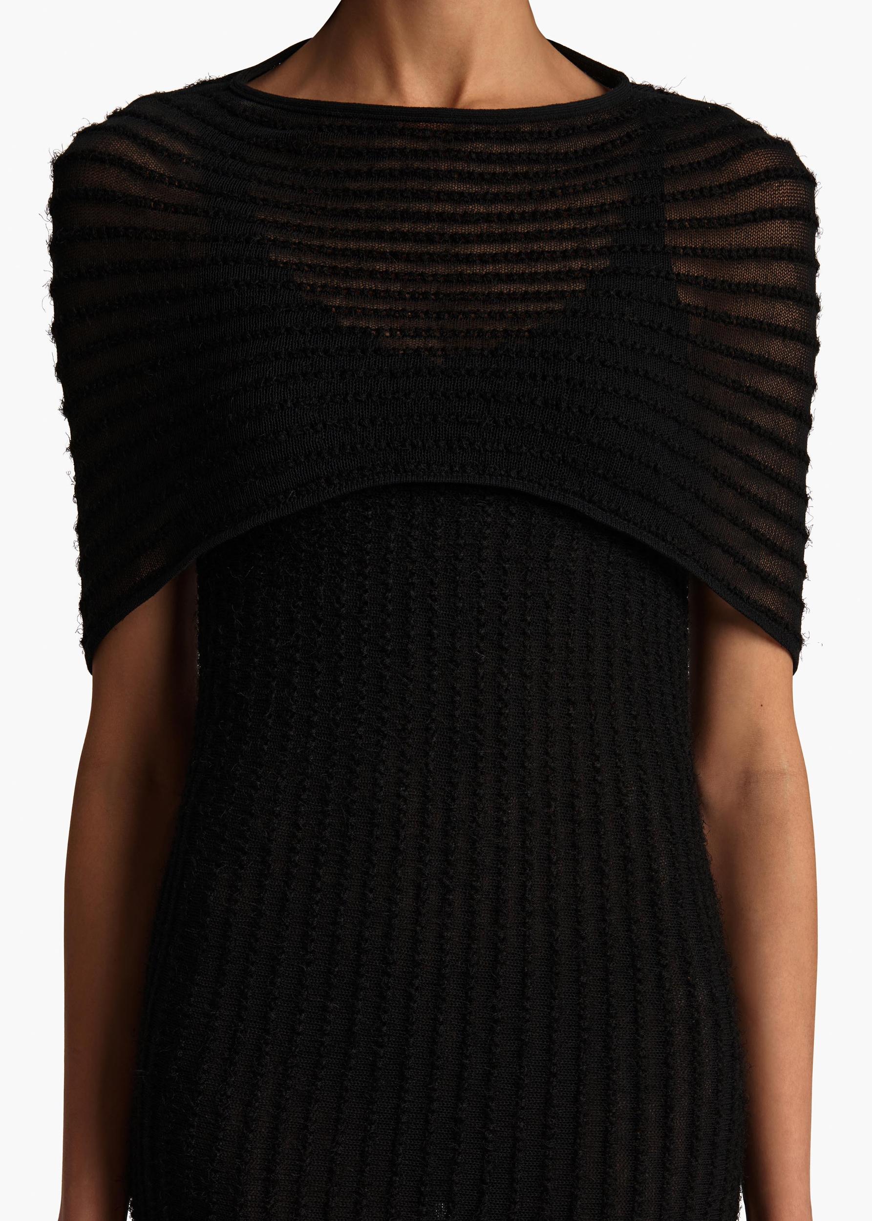 Thora Dress in Black Product Image