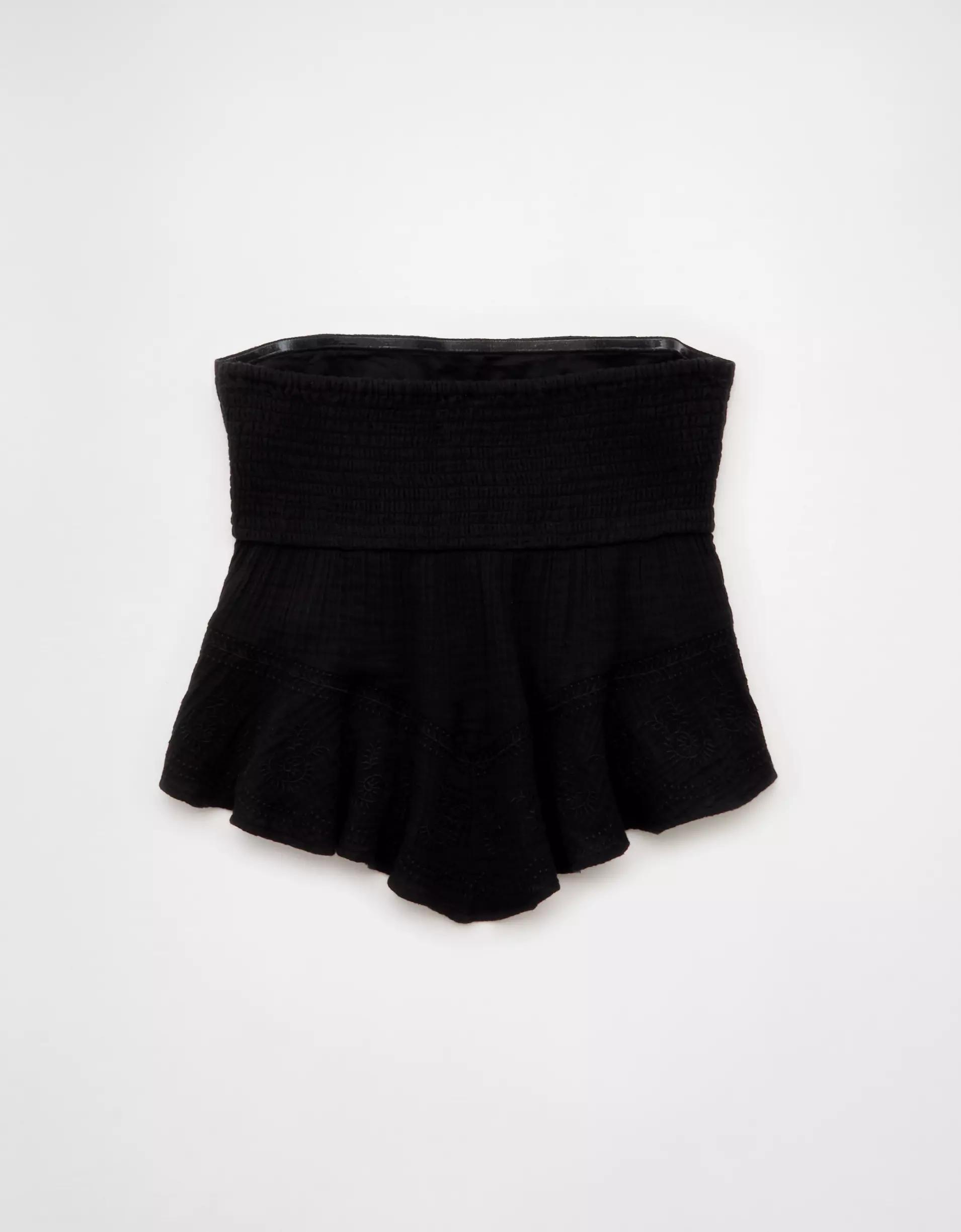 AE Embroidered Babydoll Tube Top Product Image