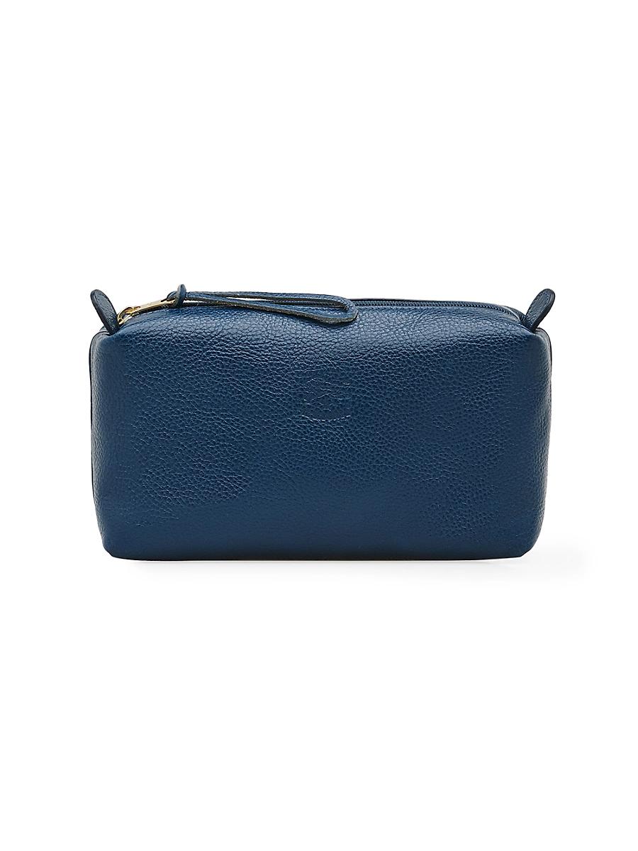 Womens Classic Leather Zip Pouch Product Image