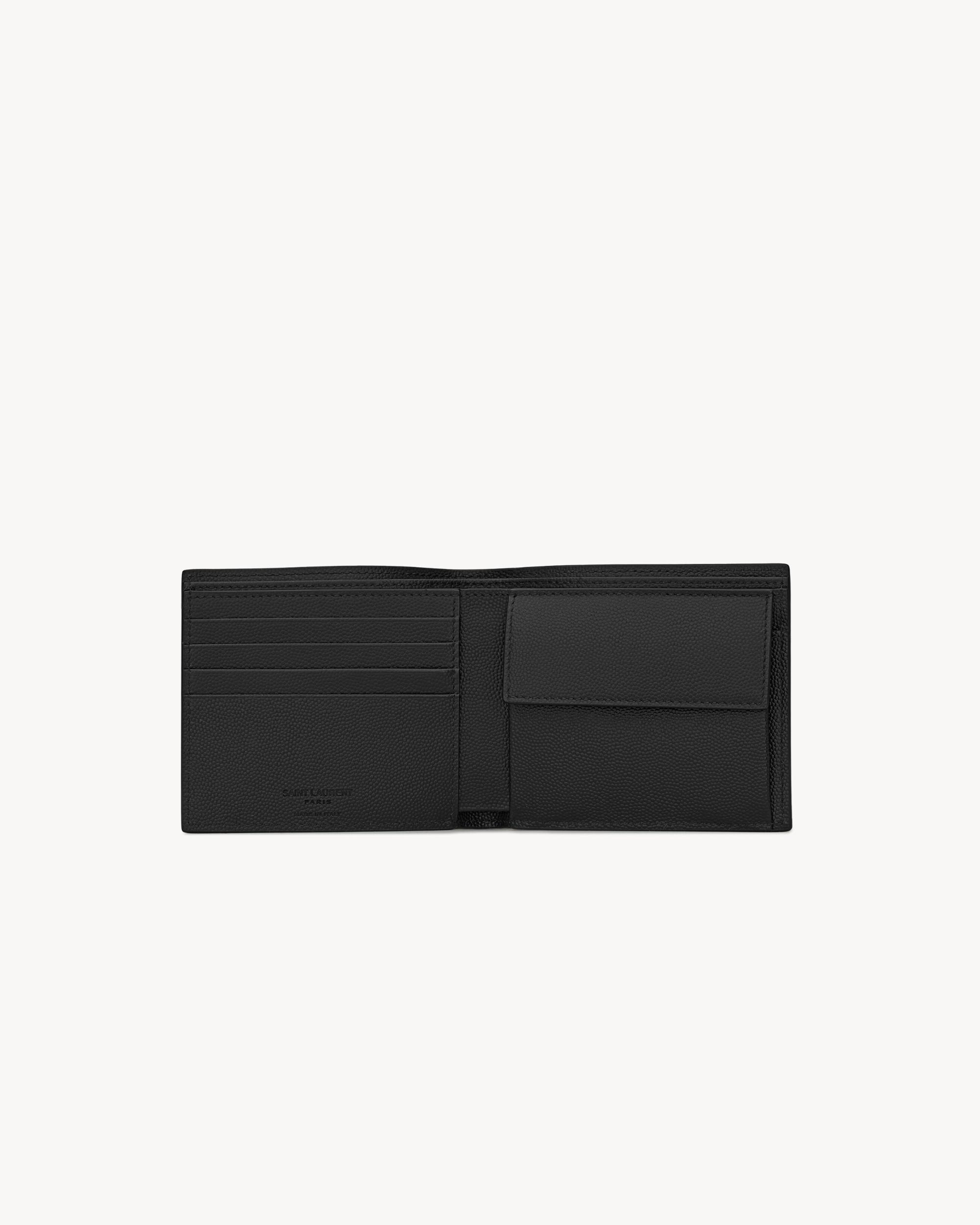 TINY CASSANDRE EAST/WEST WALLET IN GRAINED LEATHER Product Image