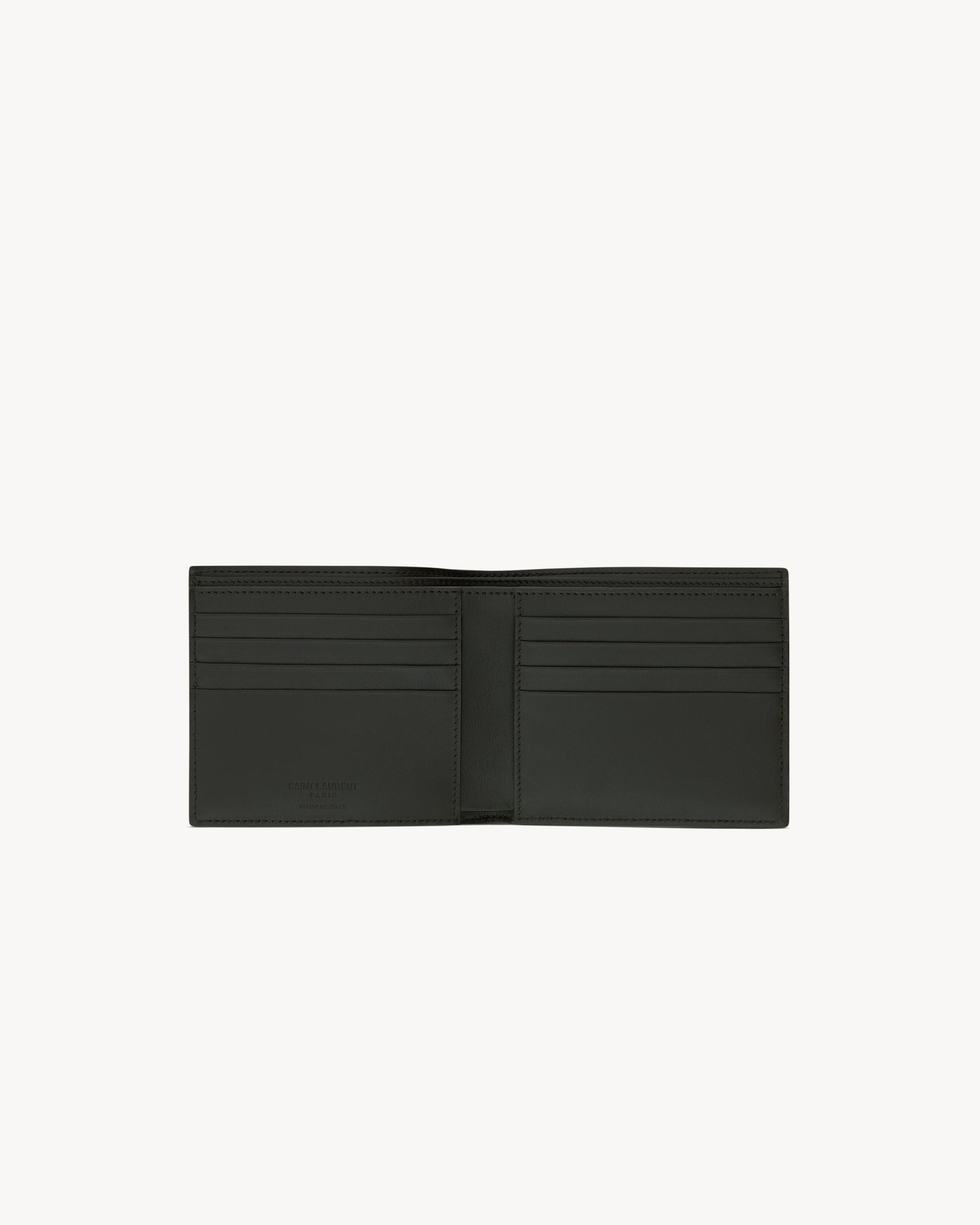 SAINT LAURENT PARIS East/West wallet in patent leather Product Image