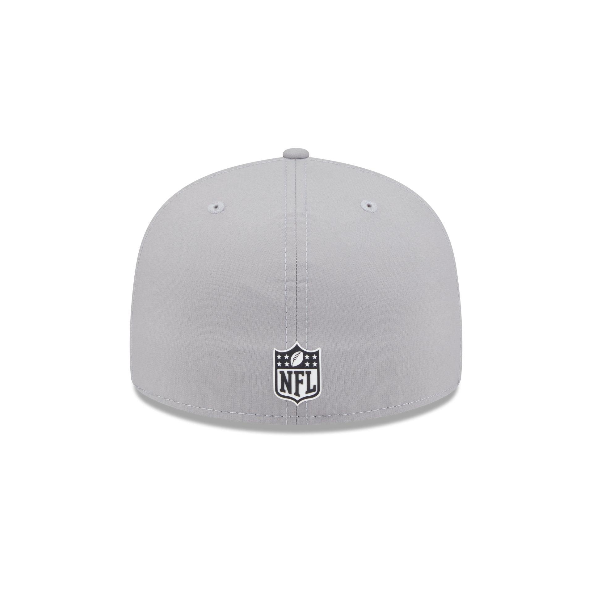 Pittsburgh Steelers 2025 Sideline Hot Weather Gray 59FIFTY Fitted Hat Male Product Image