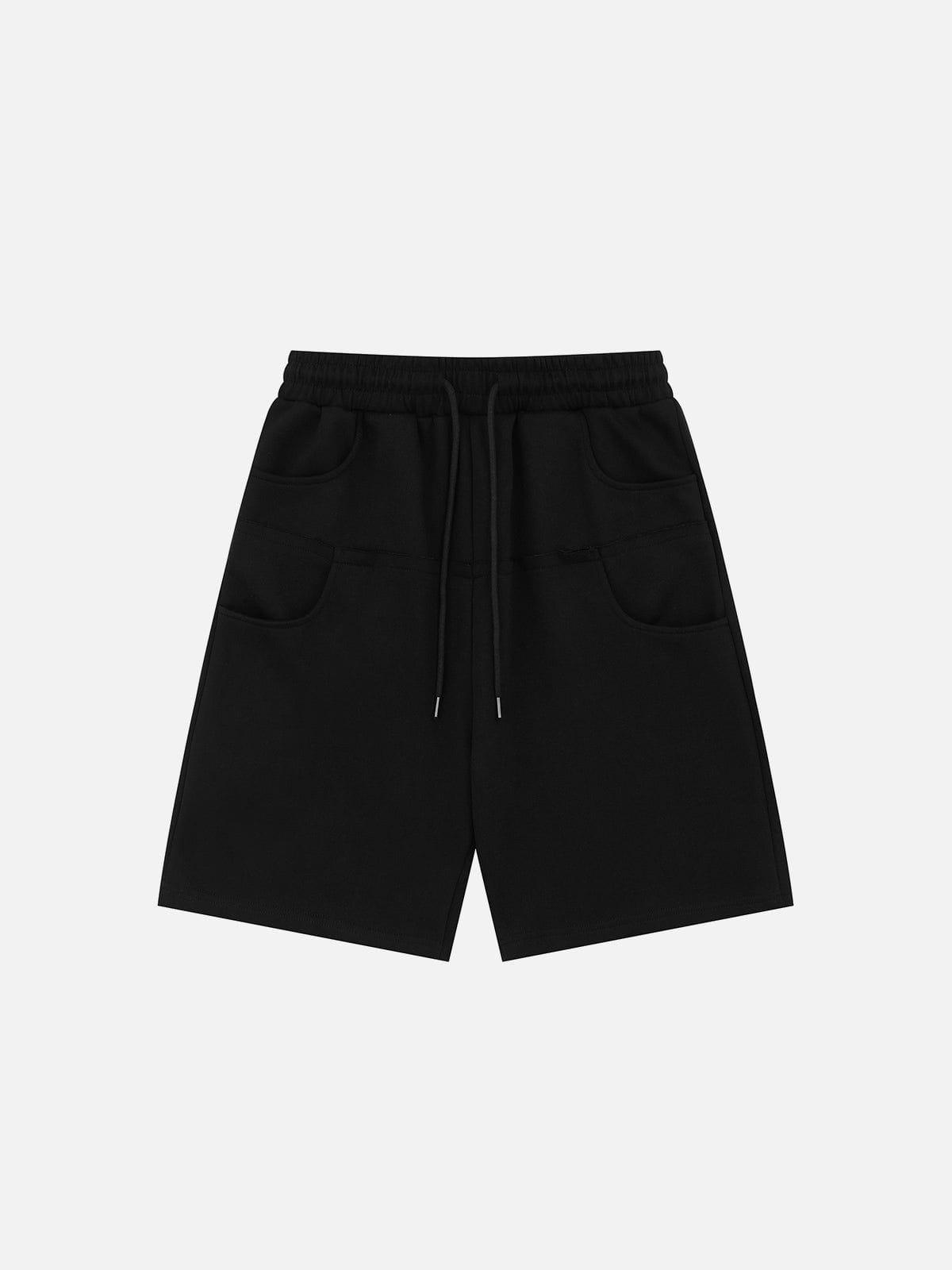 Aelfric Eden Pocket Patchwork Baggy Shorts Product Image