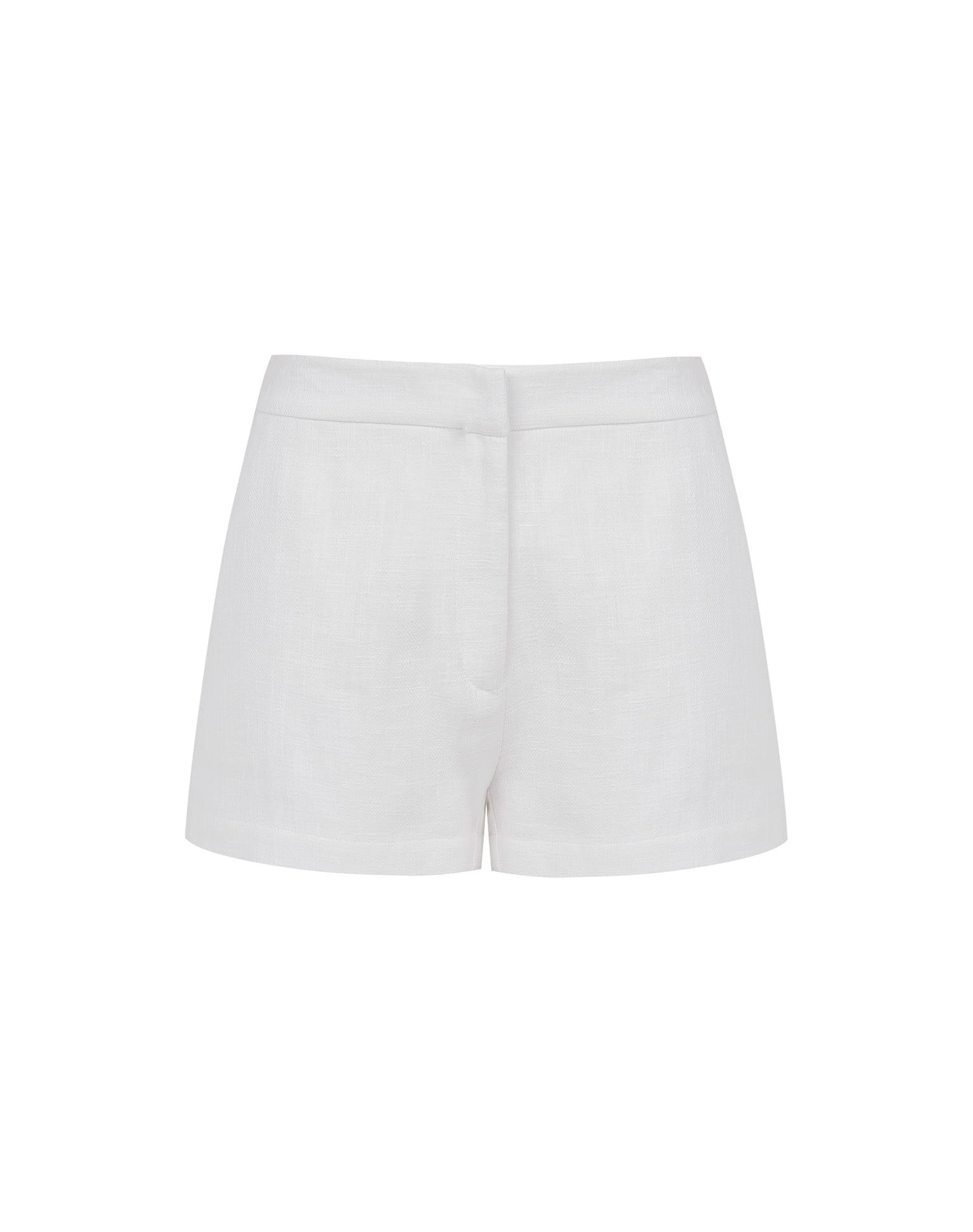 Giu Tailored Shorts - Off White Product Image