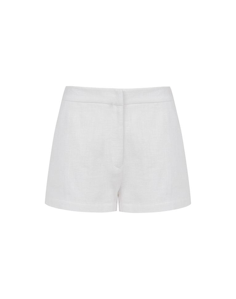 Giu Tailored Shorts - Off White Product Image