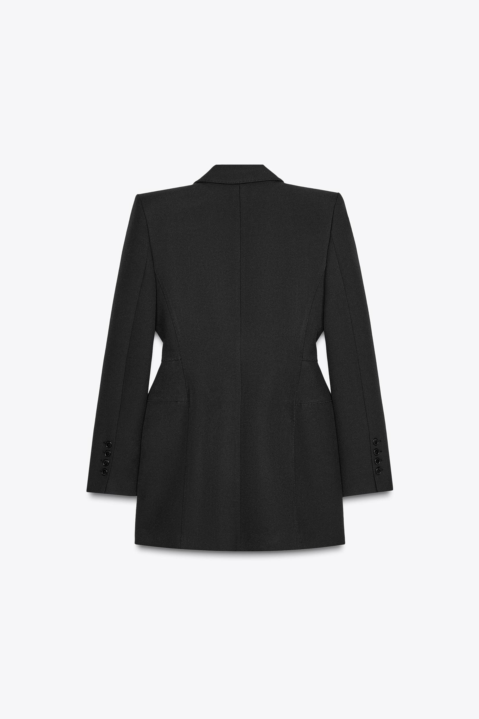 DOUBLE-BREASTED BLAZER DRESS ZW COLLECTION Product Image