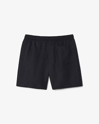Mid Length Monochrome Swim Trunks Product Image