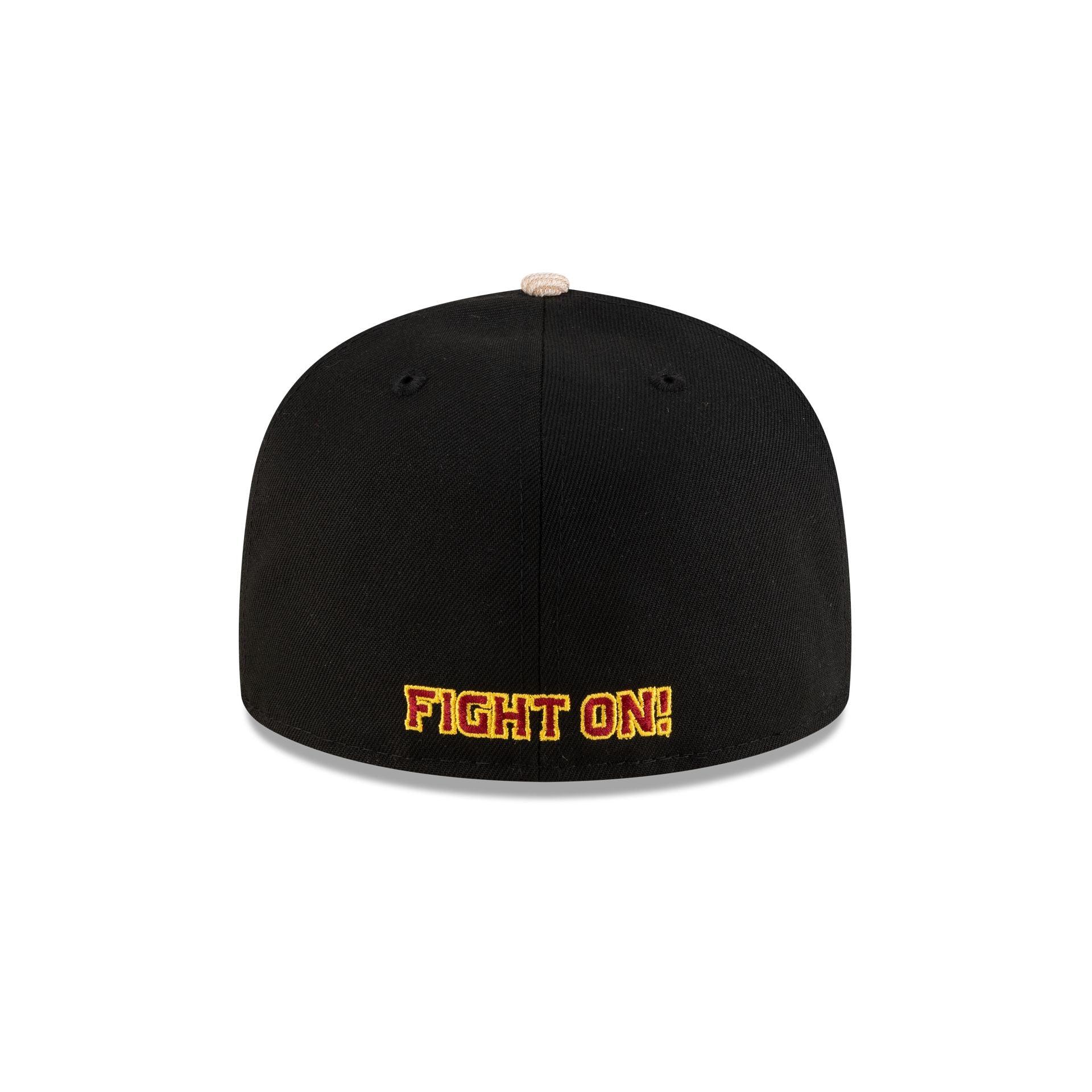 USC Trojans Black Terry 59FIFTY Fitted Hat Male Product Image