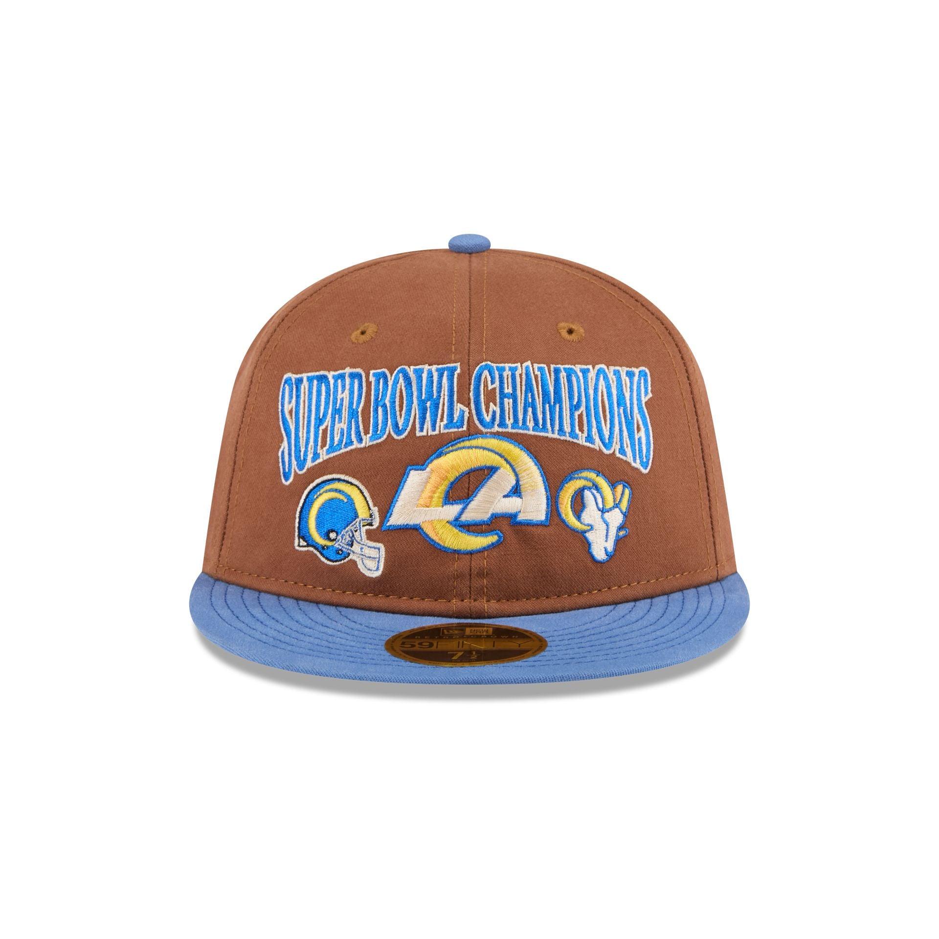 Los Angeles Rams Champions Retro Crown 59FIFTY Fitted Hat Male Product Image