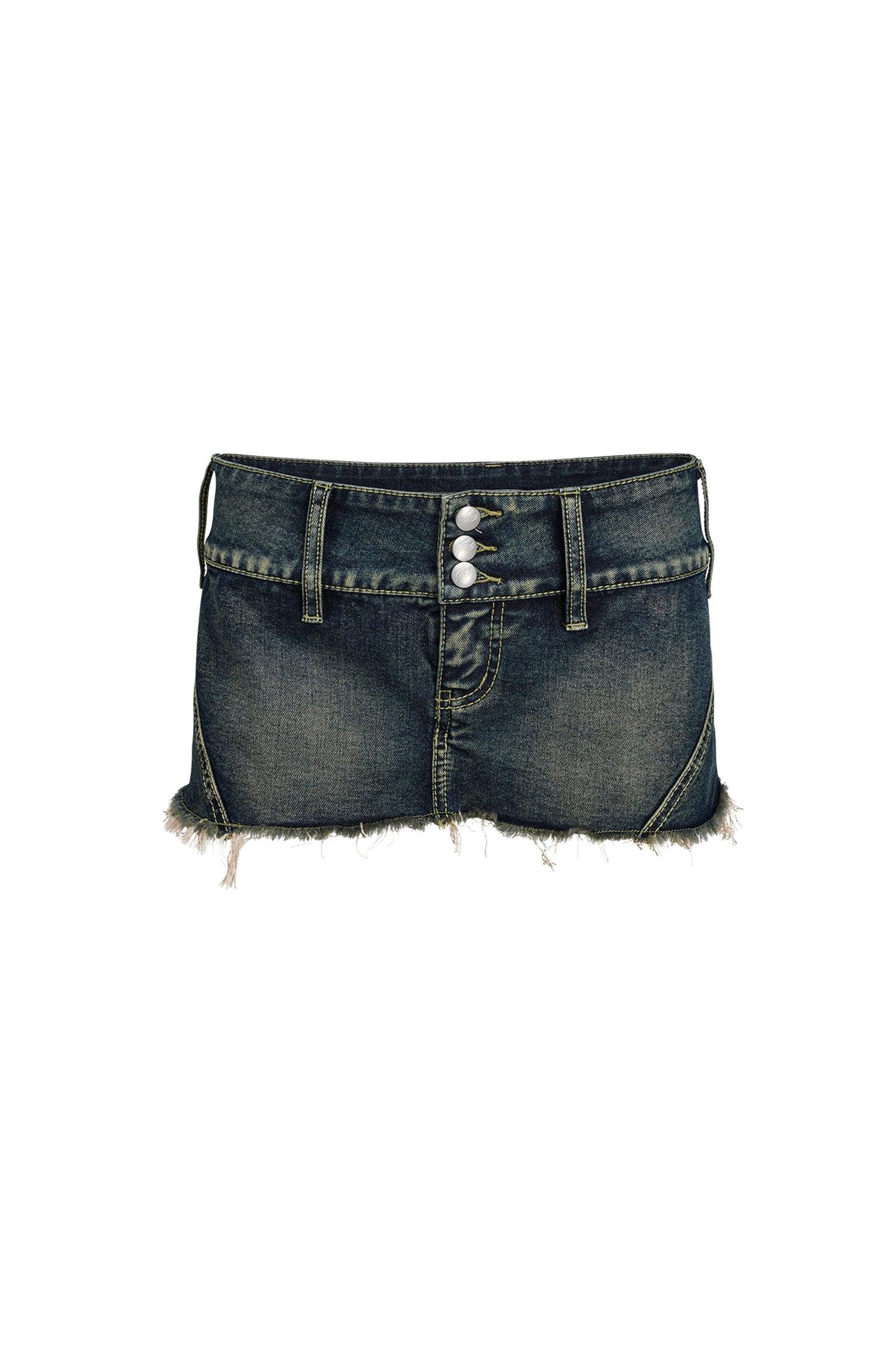 NYKKO SKORT - BLUE : DENIM BLUE Product Image