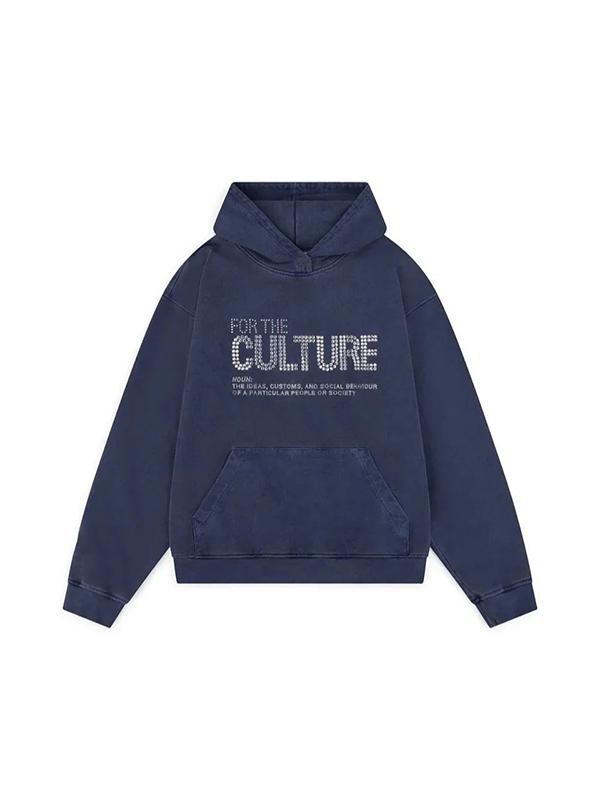 Men's Lettering Print Oversized Hoodie Product Image