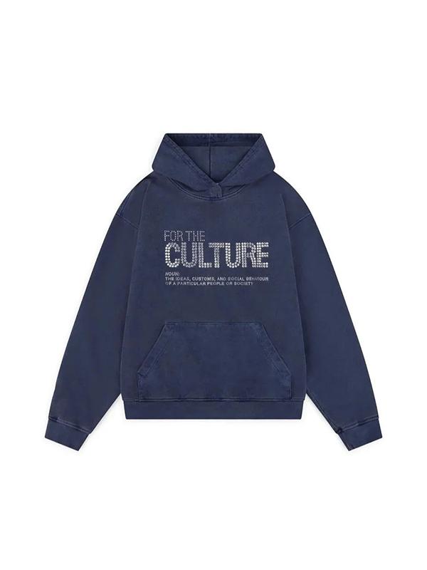 Men's Lettering Print Oversized Hoodie Product Image