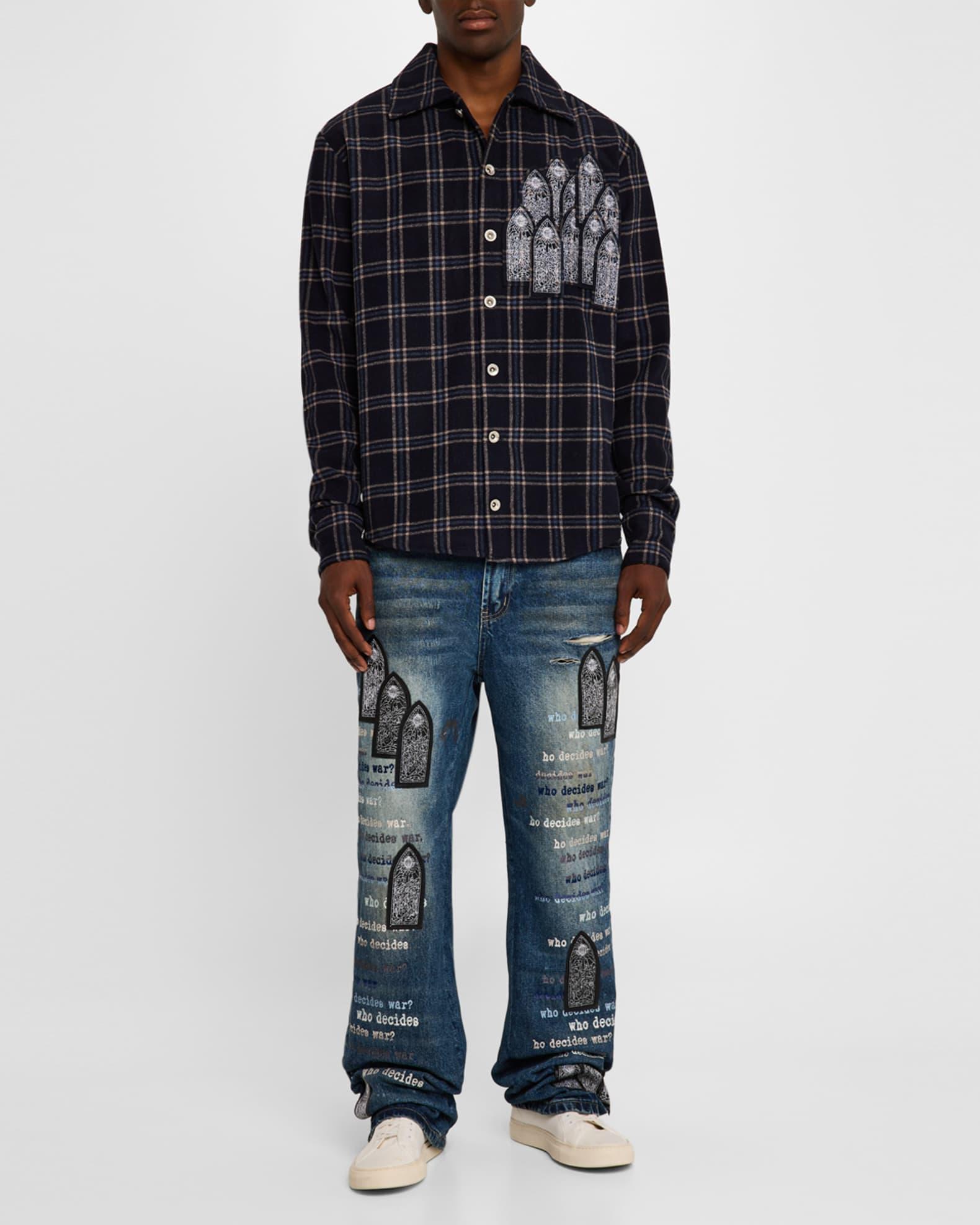 Men's Arch Flannel Button-Down Shirt Product Image