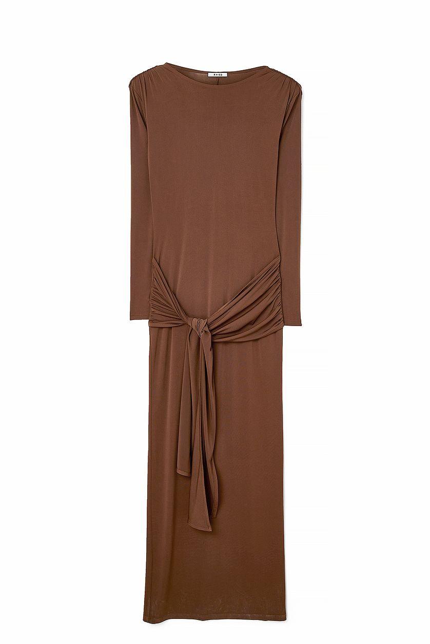Tie Waist Maxi Dress Product Image